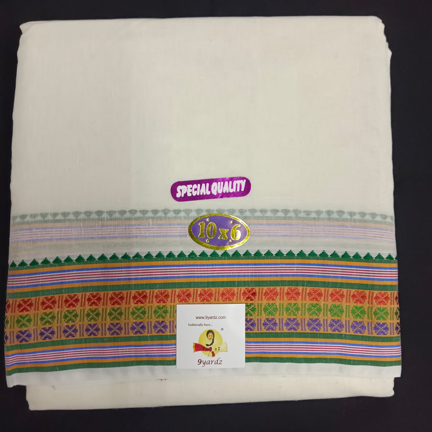 Nagari Cotton Dhothi 10*6