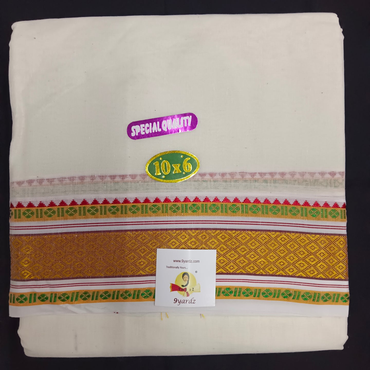 Nagari Cotton Dhothi 10*6