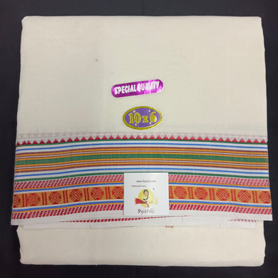 Nagari Cotton Dhothi 10*6