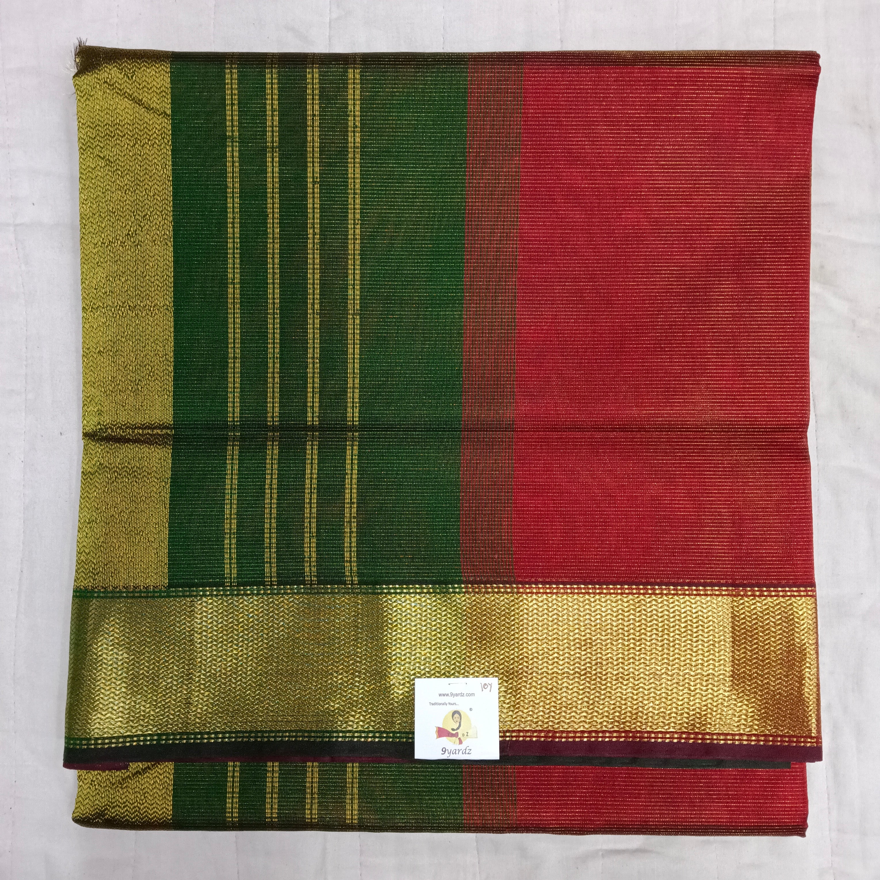 Pure silk cotton Vairaoosi 10yards madisar