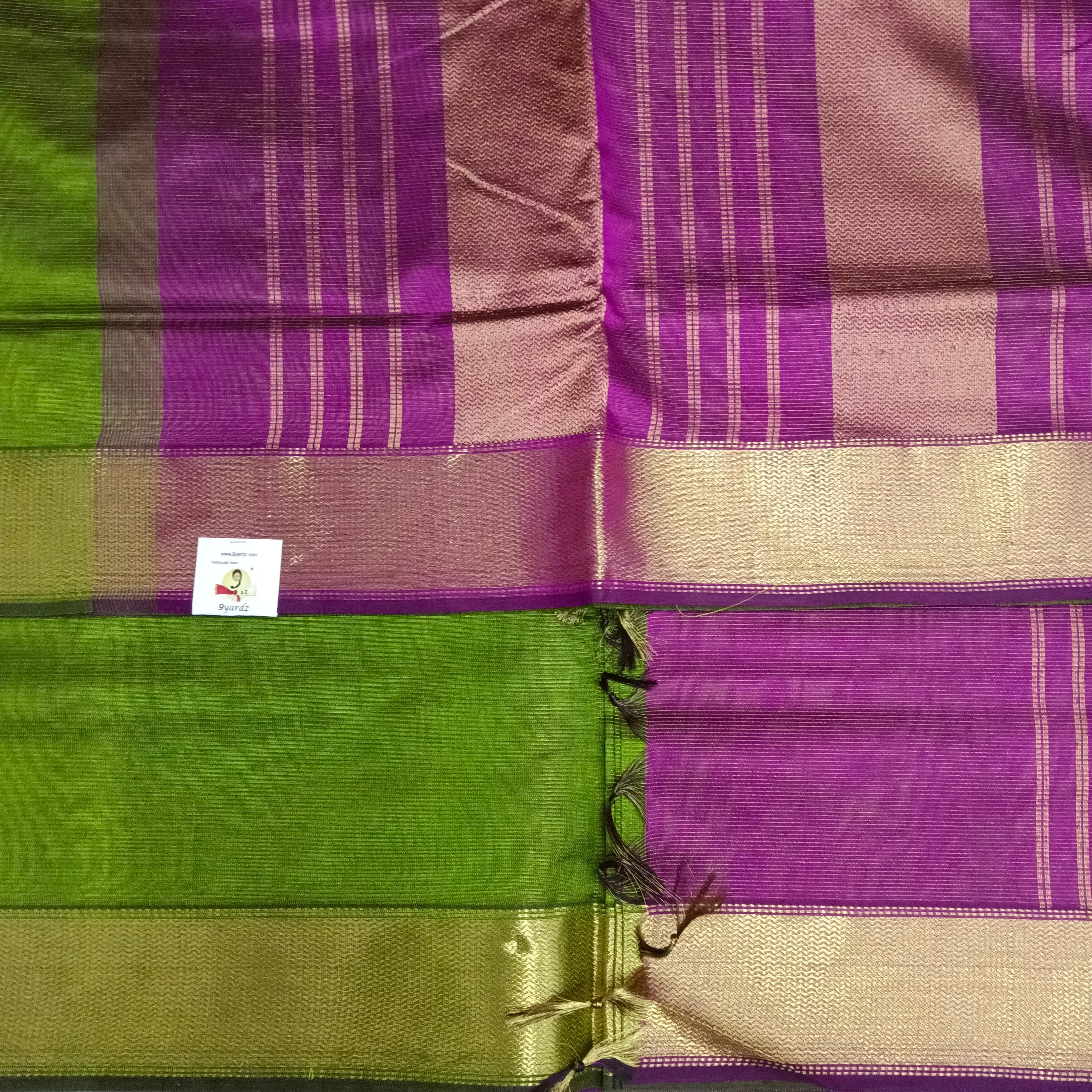 Pure silk cotton Vairaoosi 10yards madisar