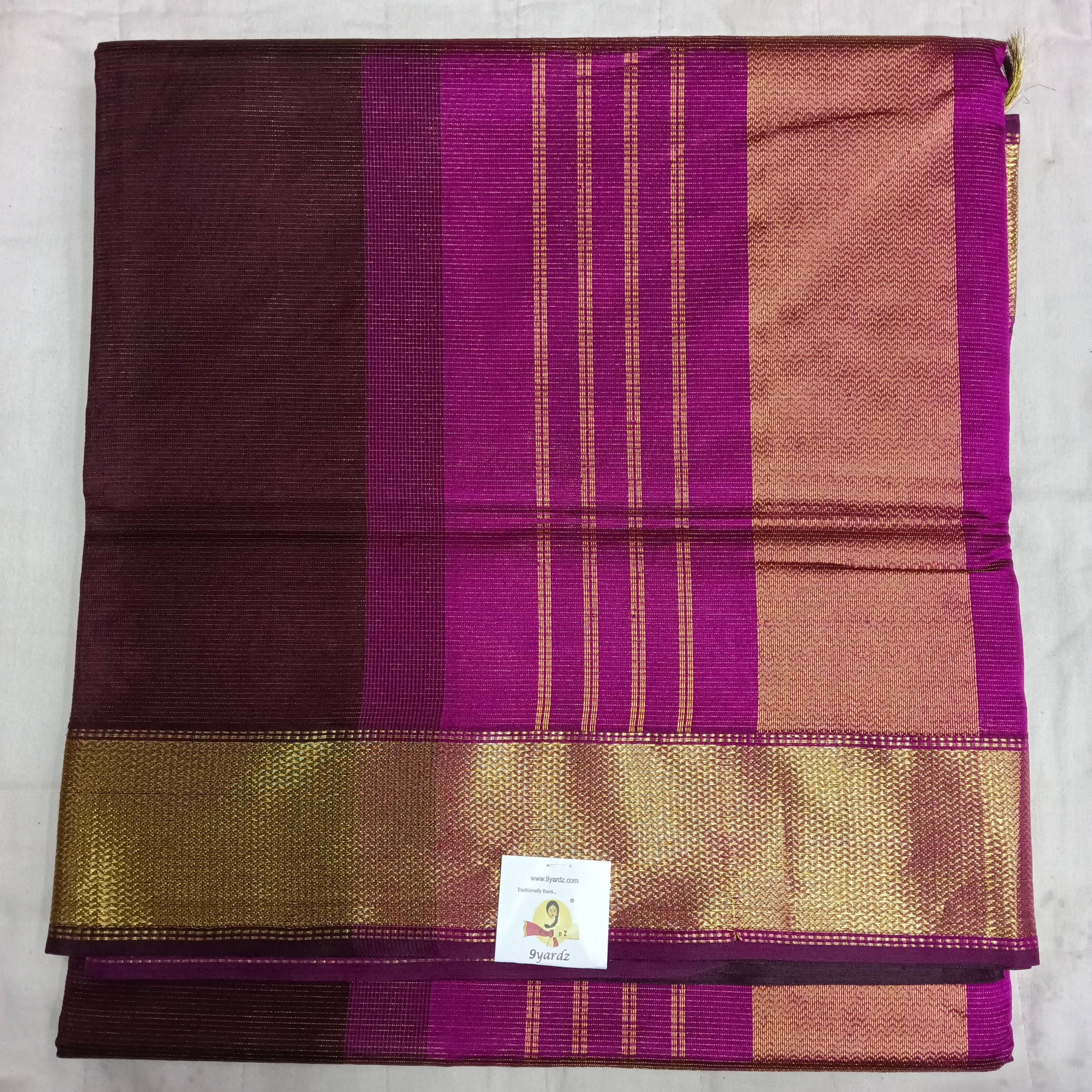 Pure silk cotton Vairaoosi 10yards madisar