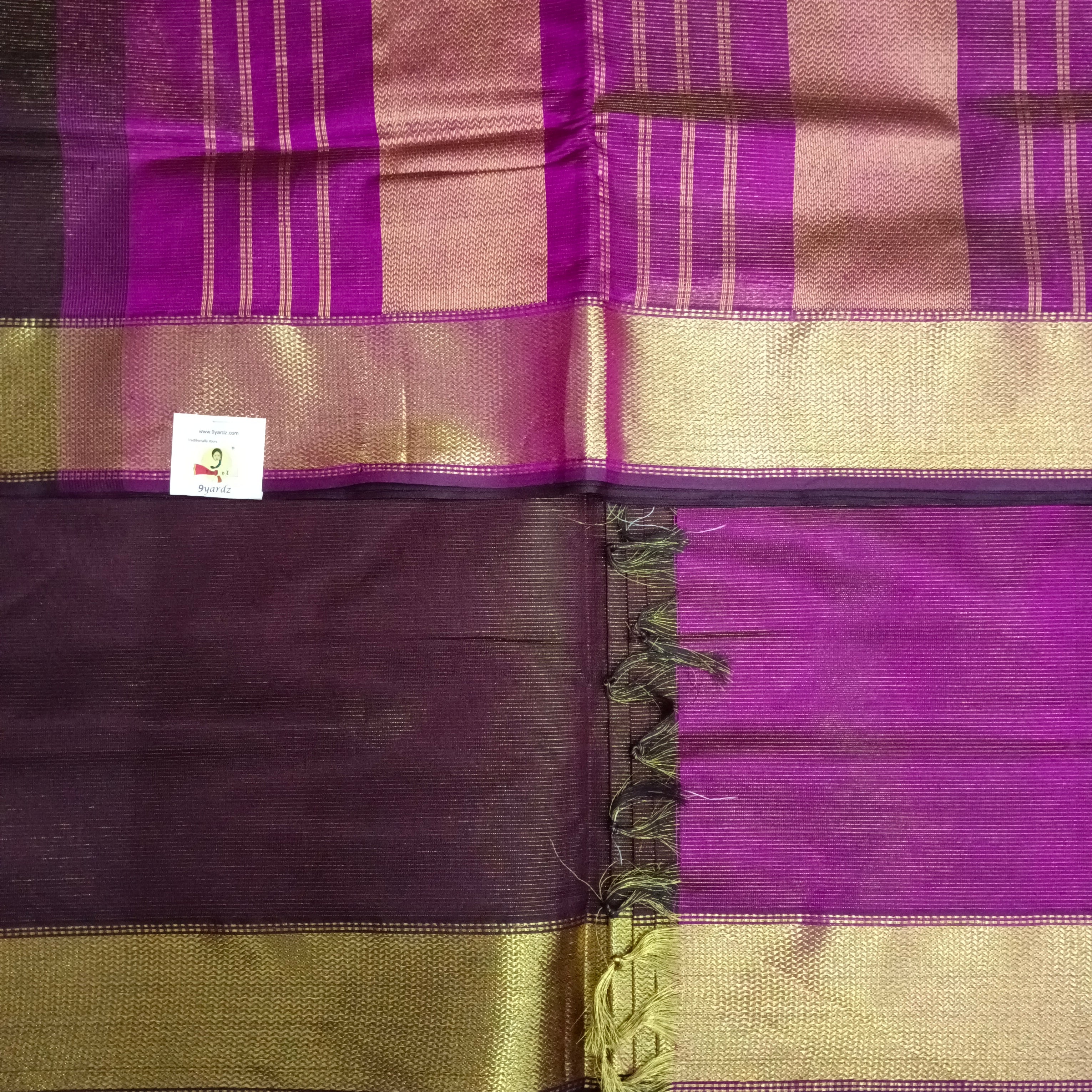Pure silk cotton Vairaoosi 10yards madisar