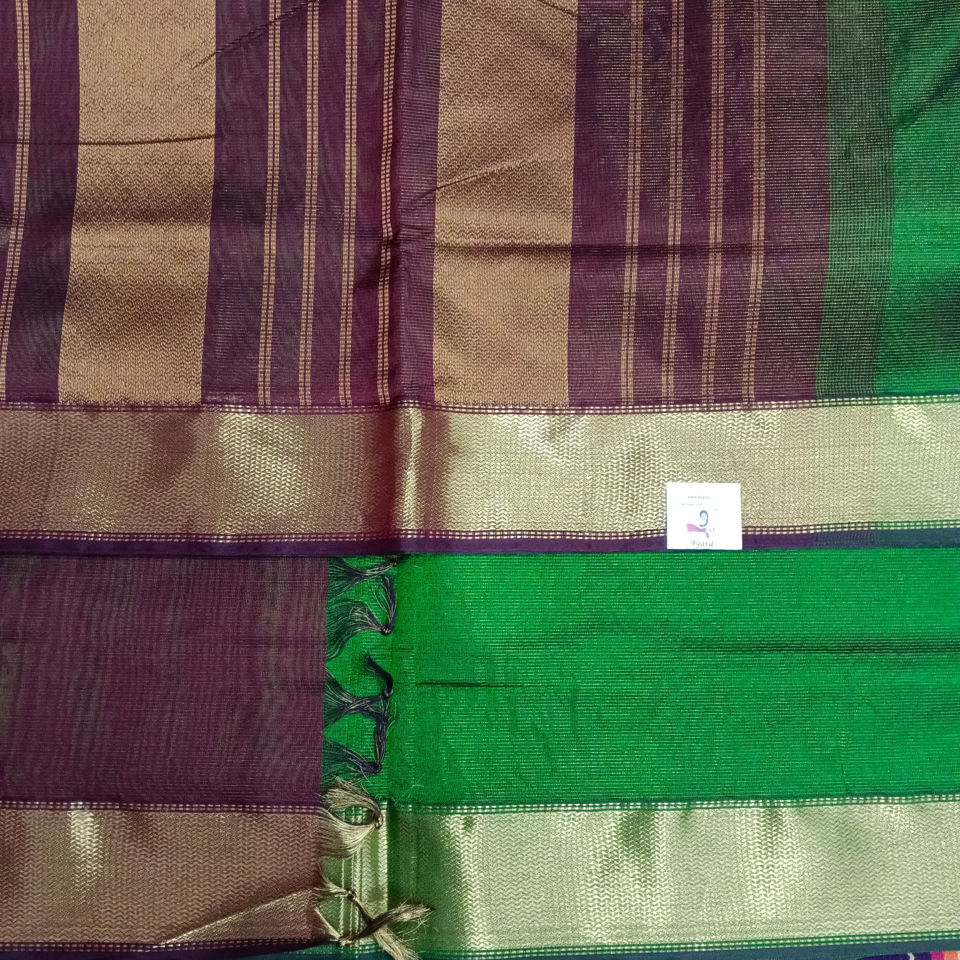 Pure silk cotton Vairaoosi 10yards madisar