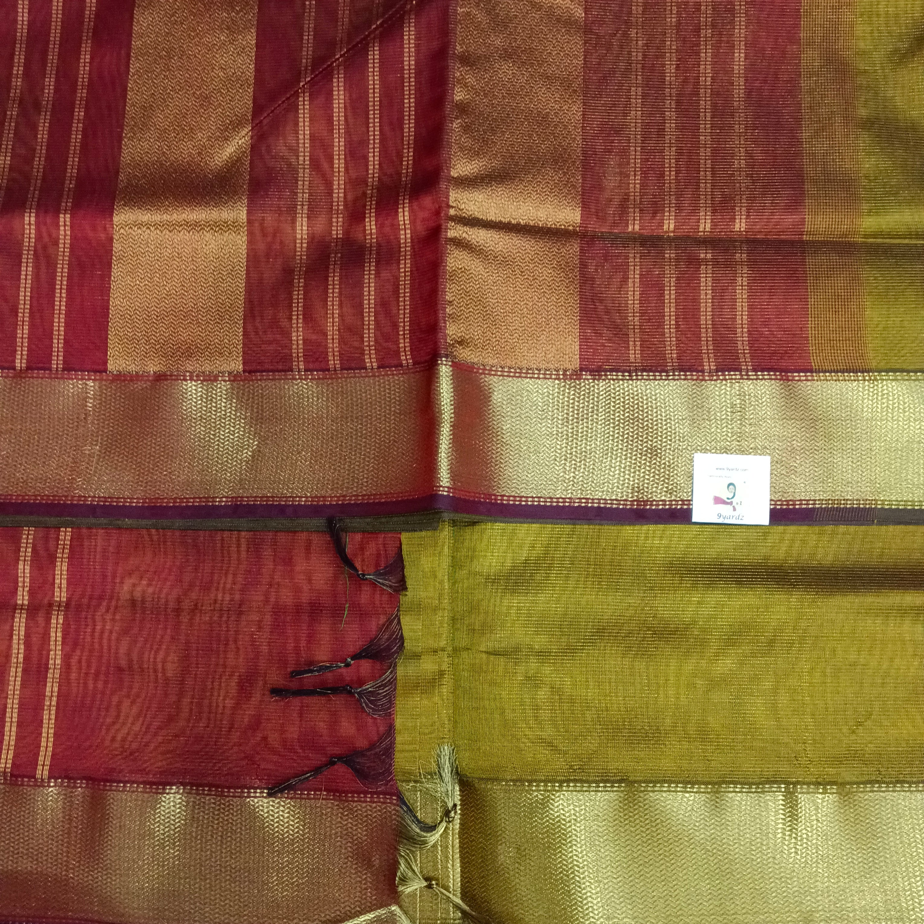 Pure silk cotton Vairaoosi 10yards madisar