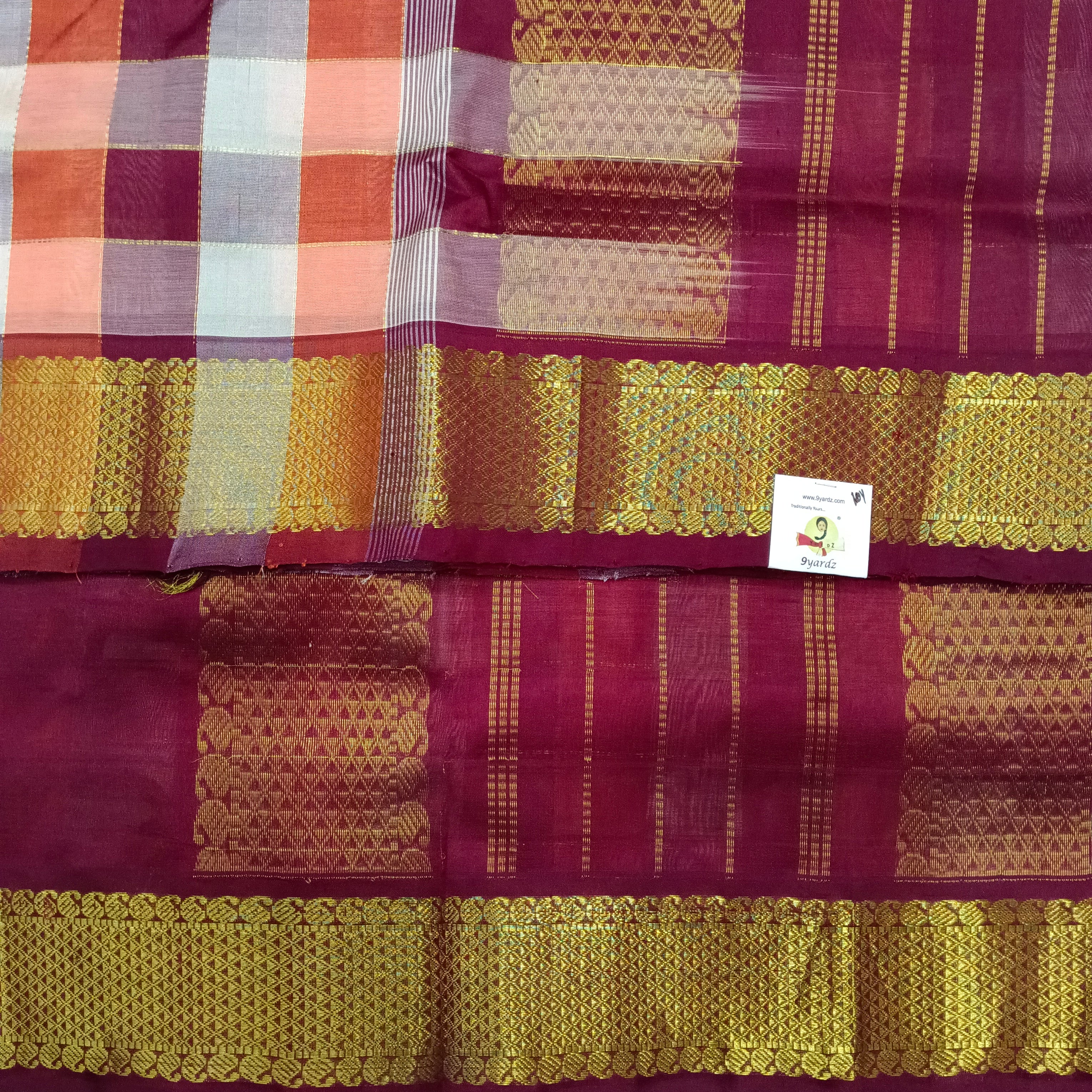 Pure Silk Cotton Madisar 10yardz