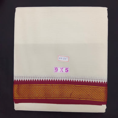 Cotton Dhothi Maylikannu 9*5