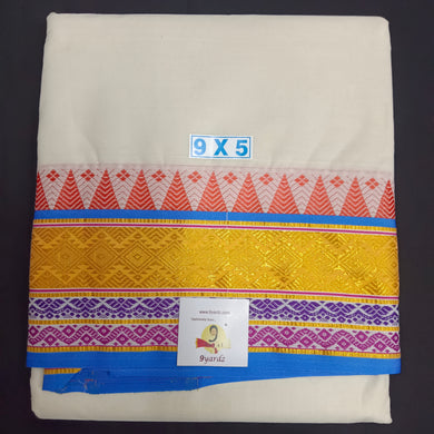 Cotton Dhothi Grey 9*5