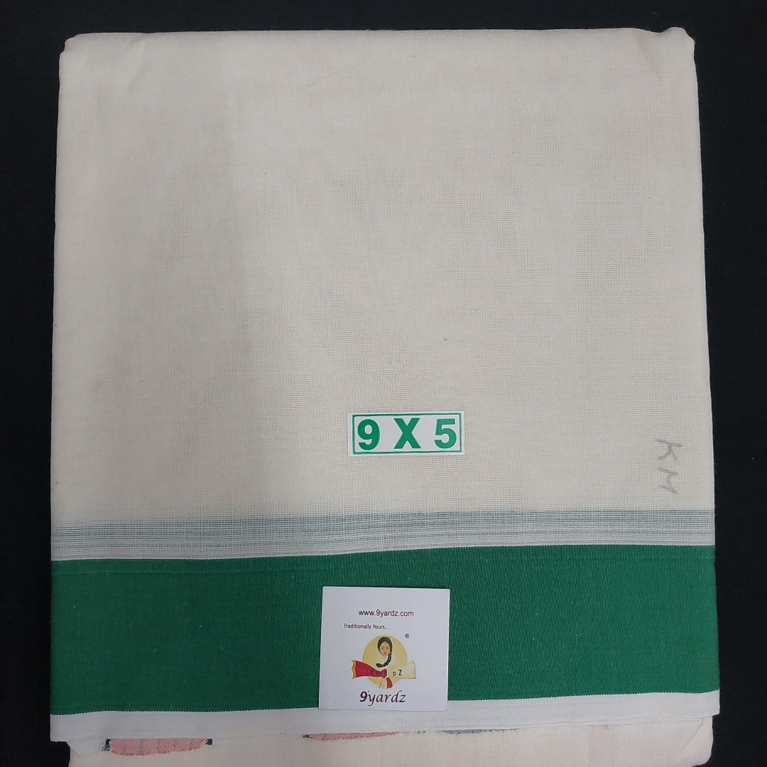 Cotton Dhothi Grey KM 9*5