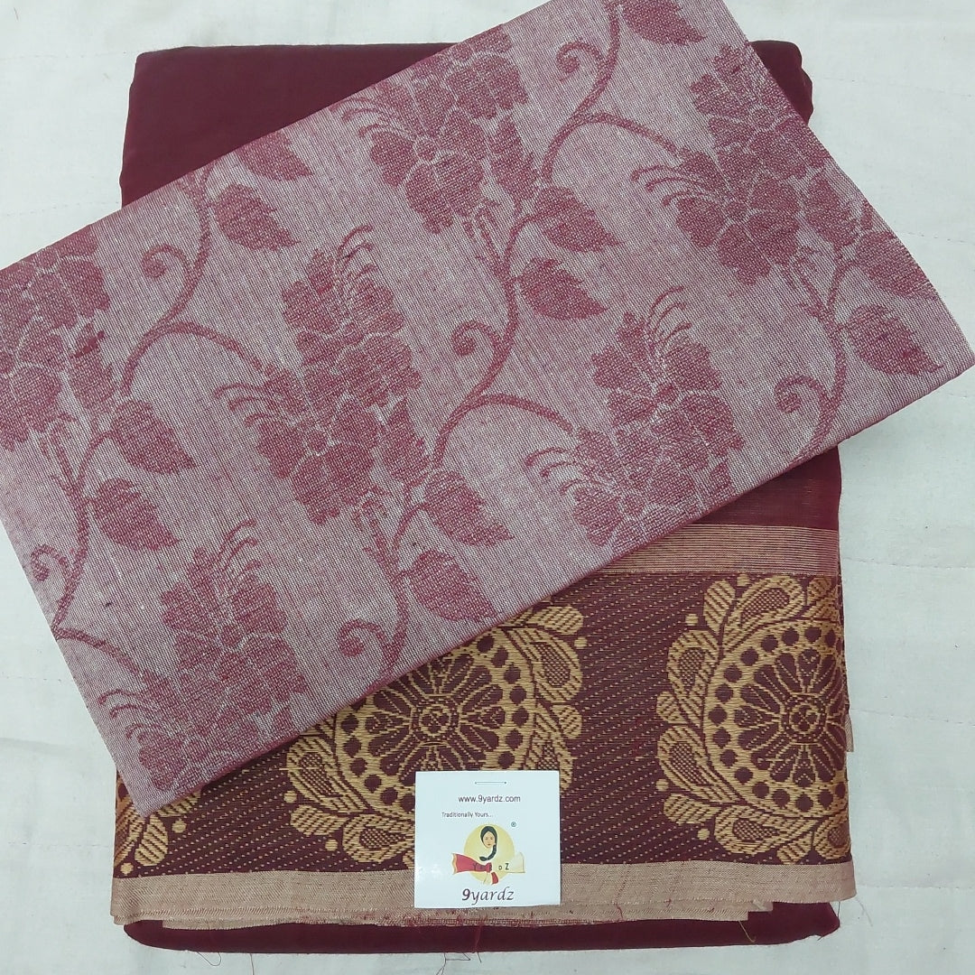 Arupukottai cotton 10 yards madisar
