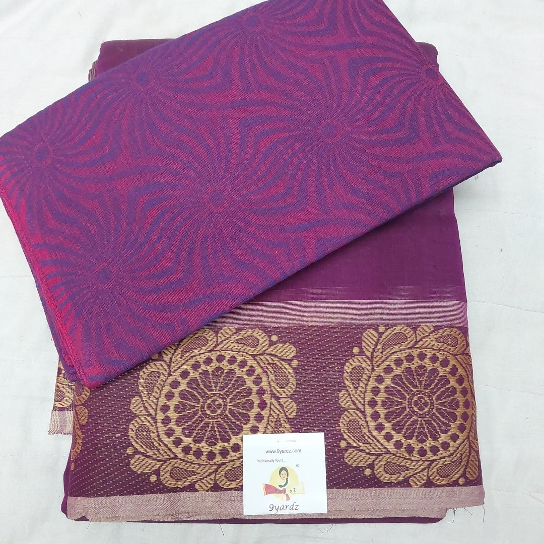 Arupukottai cotton 10 yards madisar