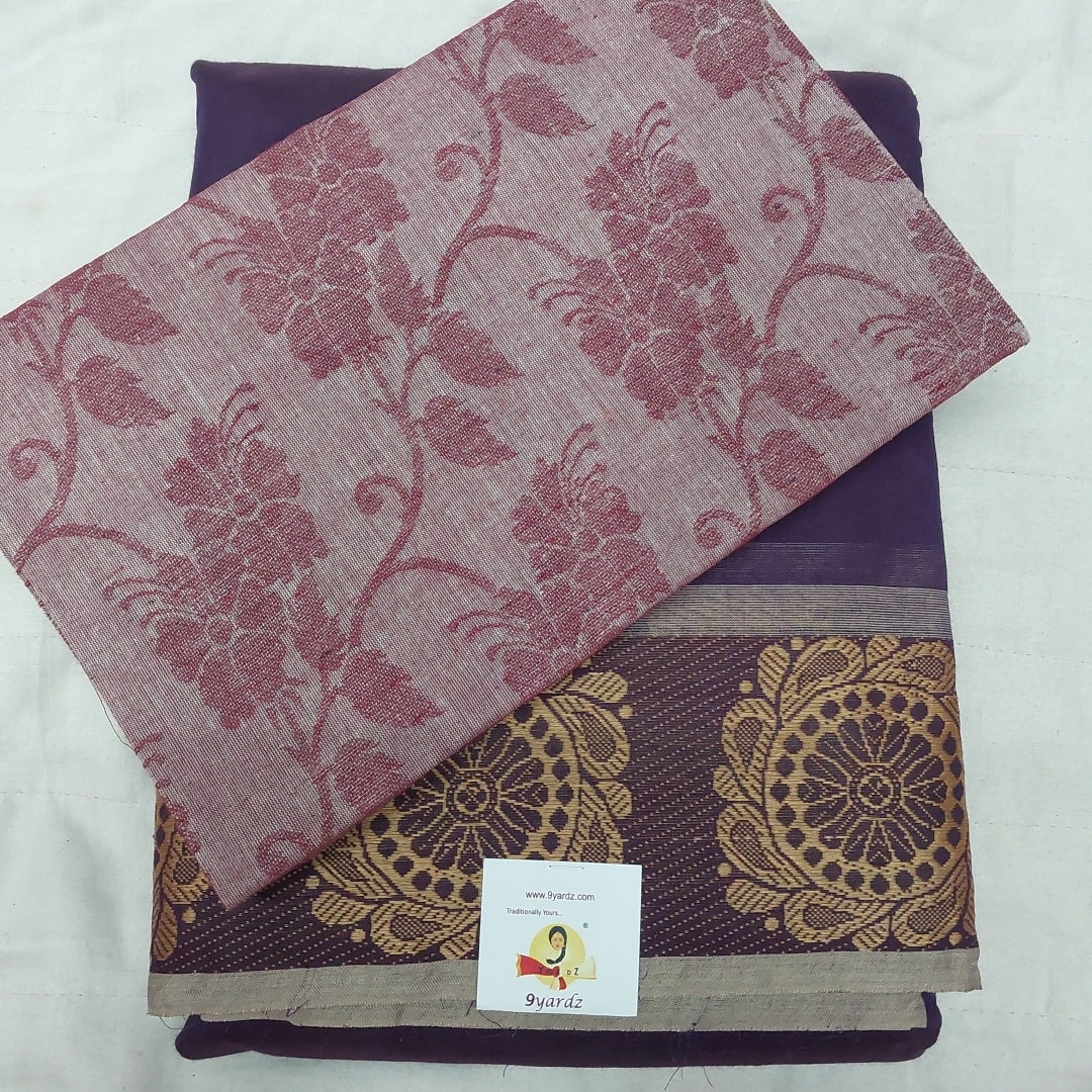 Arupukottai cotton 10 yards madisar