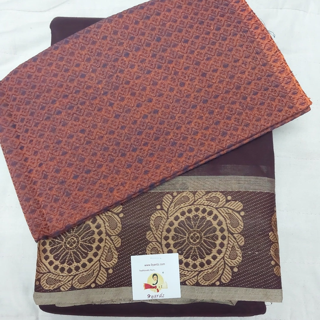 Arupukottai cotton 10 yards madisar