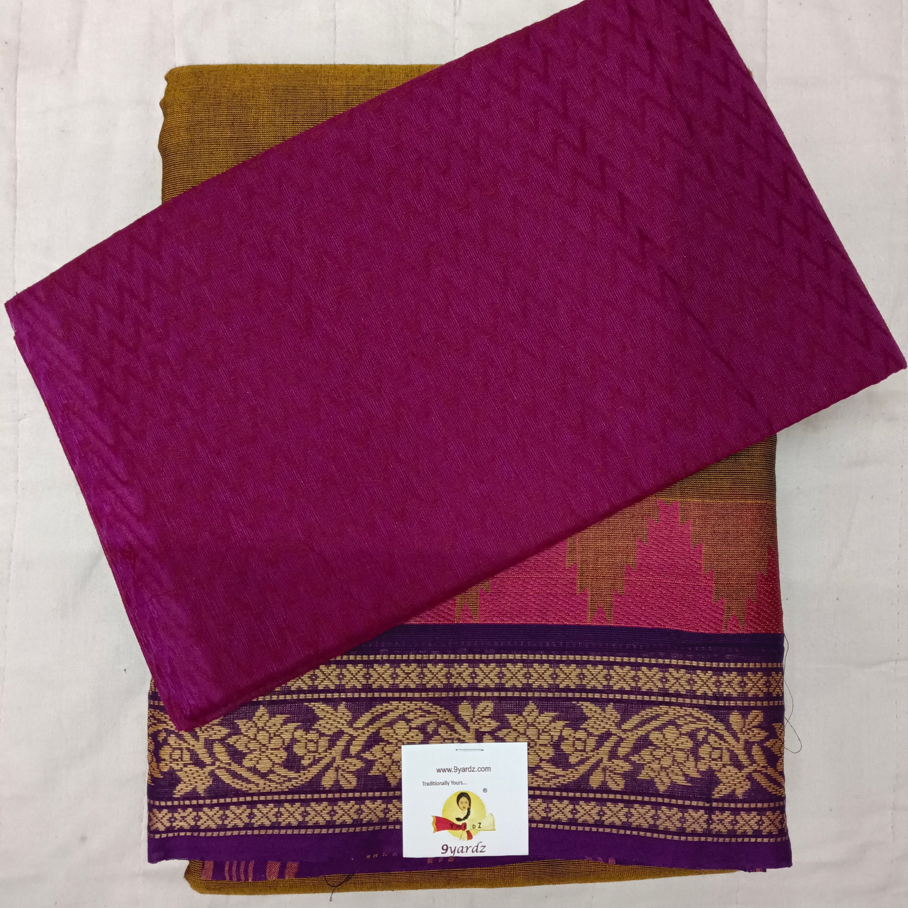 Arupukottai cotton 10 yards madisar