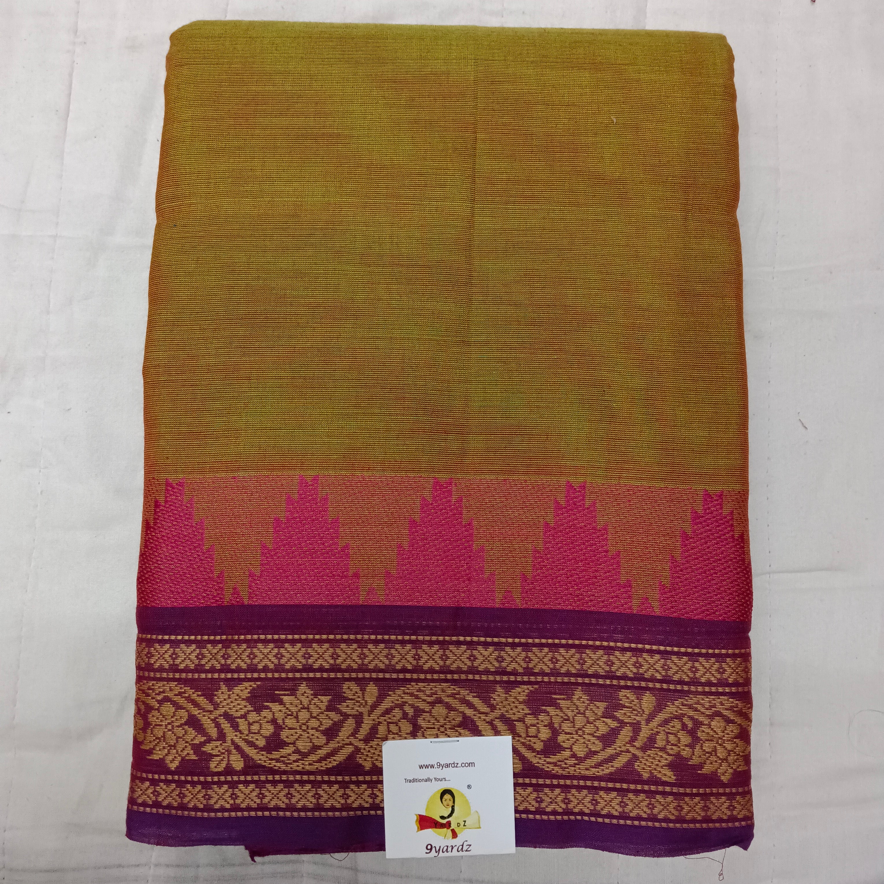 Arupukottai cotton 10 yards madisar