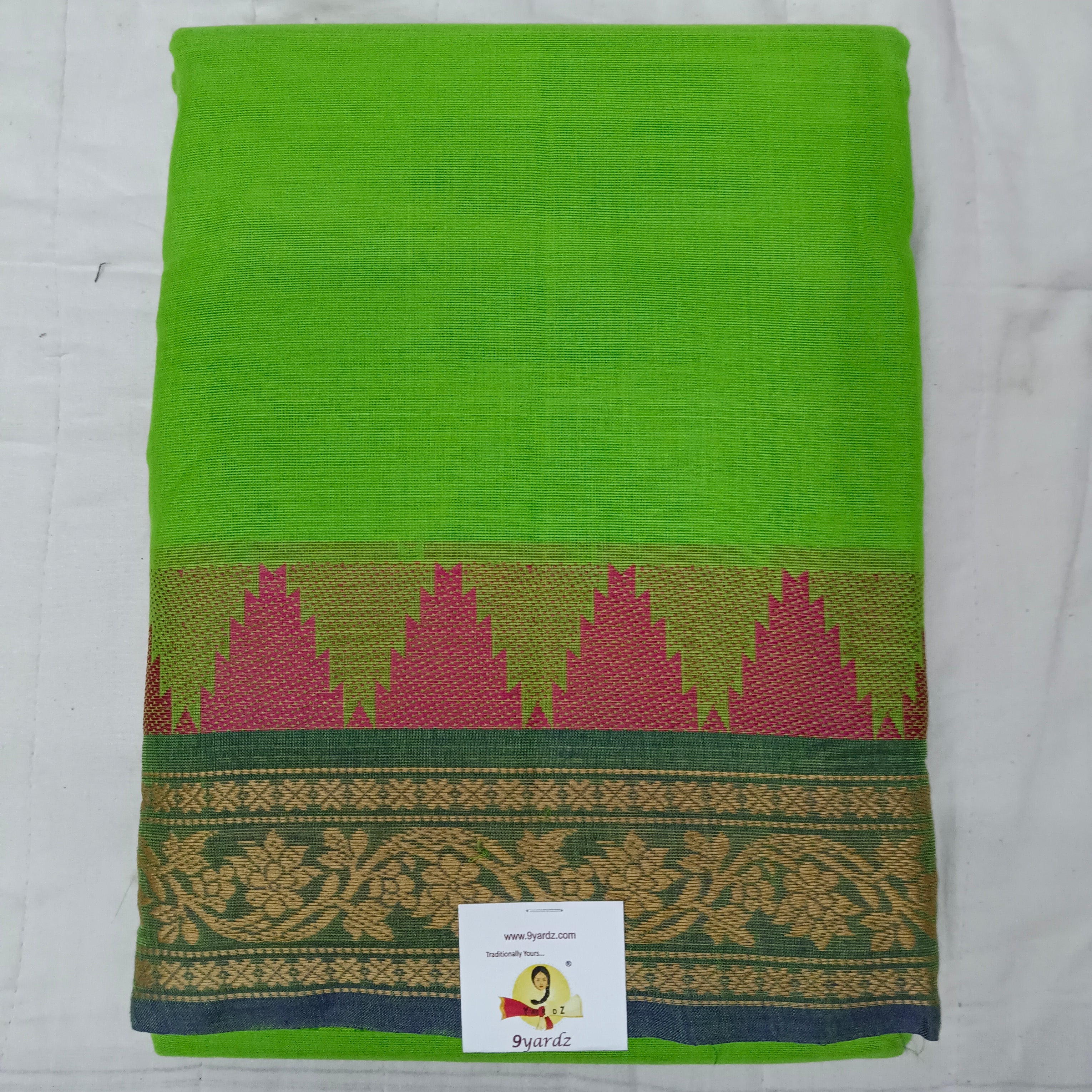 Arupukottai cotton 10 yards madisar