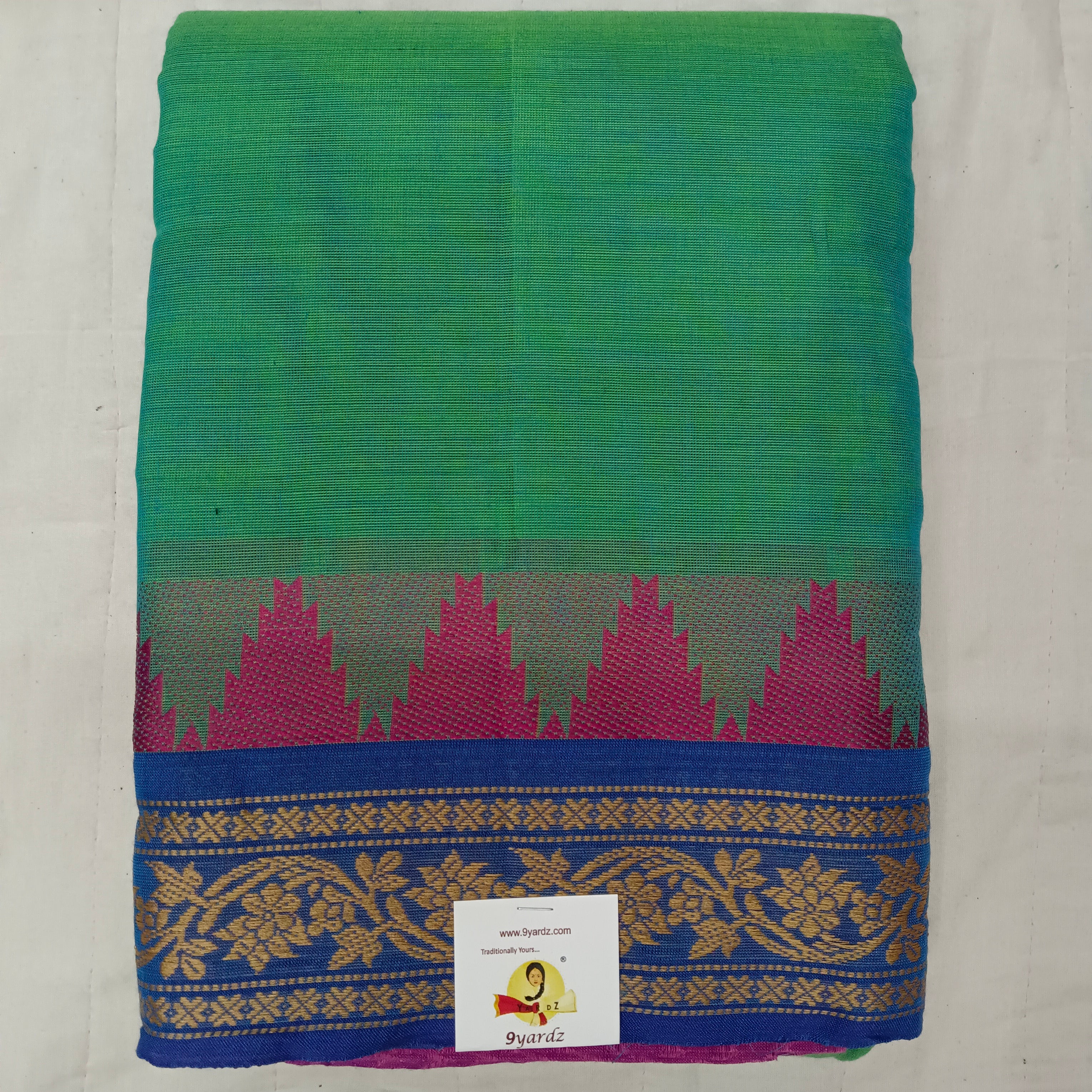 Arupukottai cotton 10 yards madisar