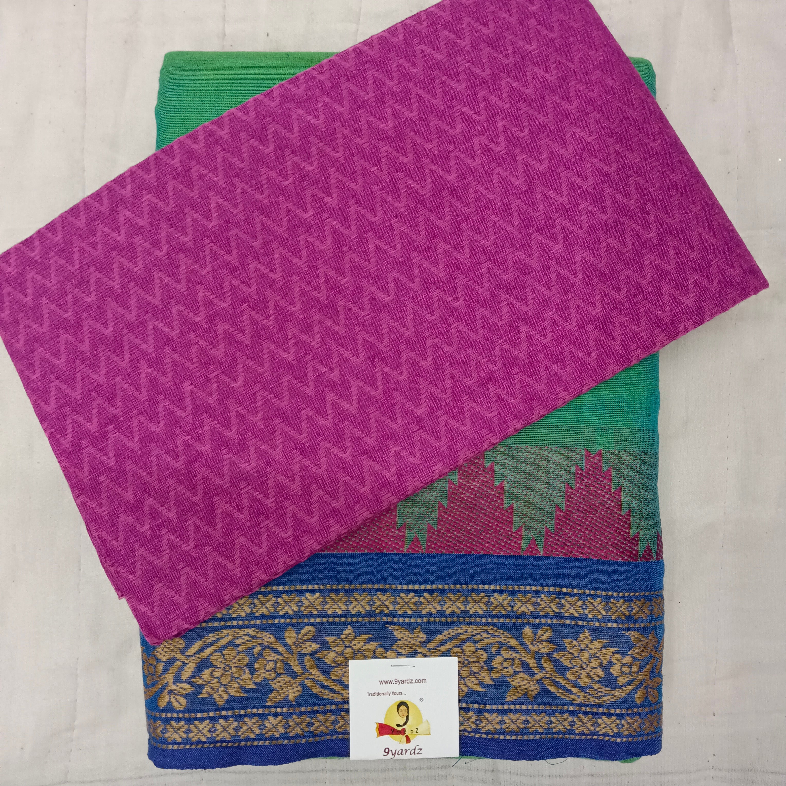 Arupukottai cotton 10 yards madisar