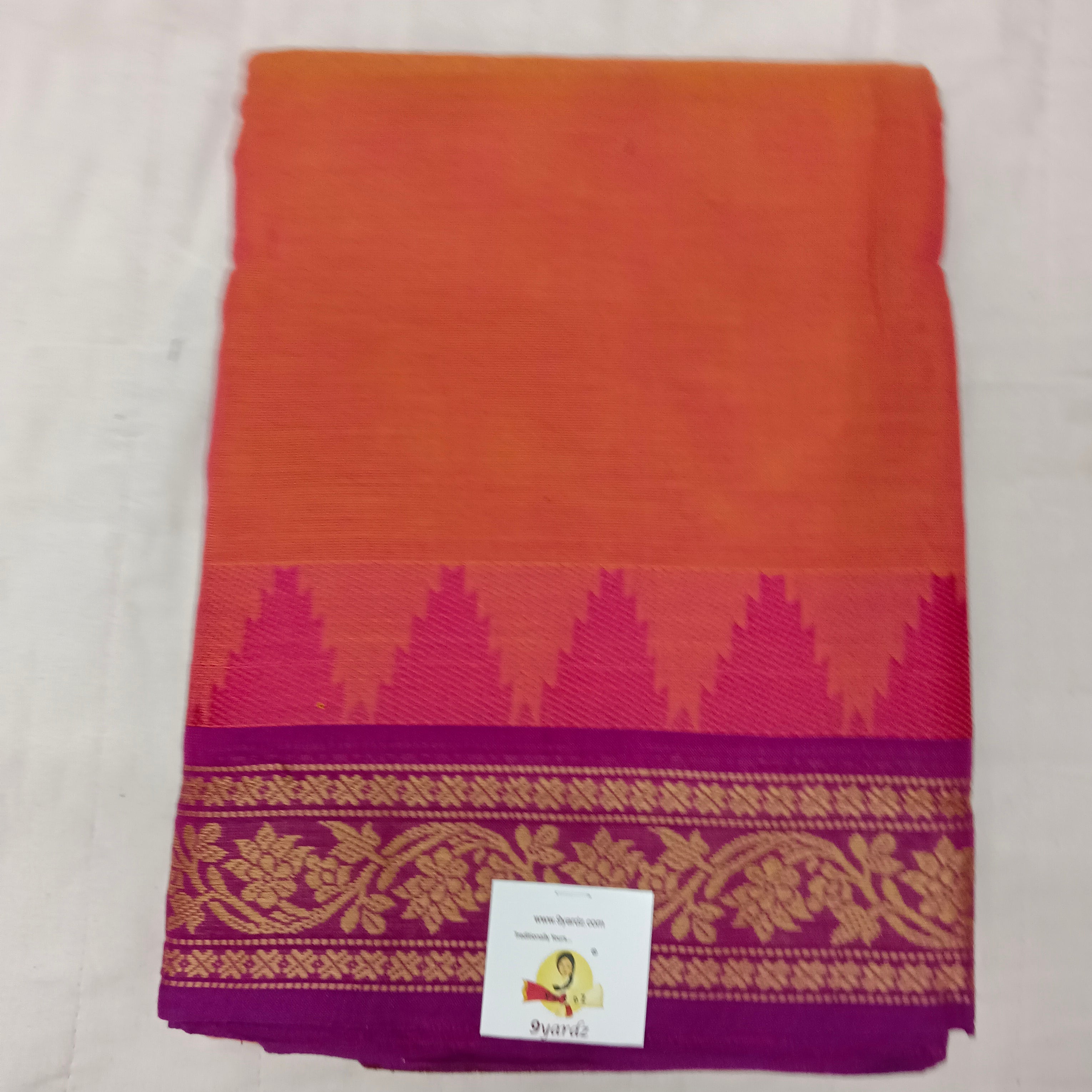 Arupukottai cotton 10 yards madisar