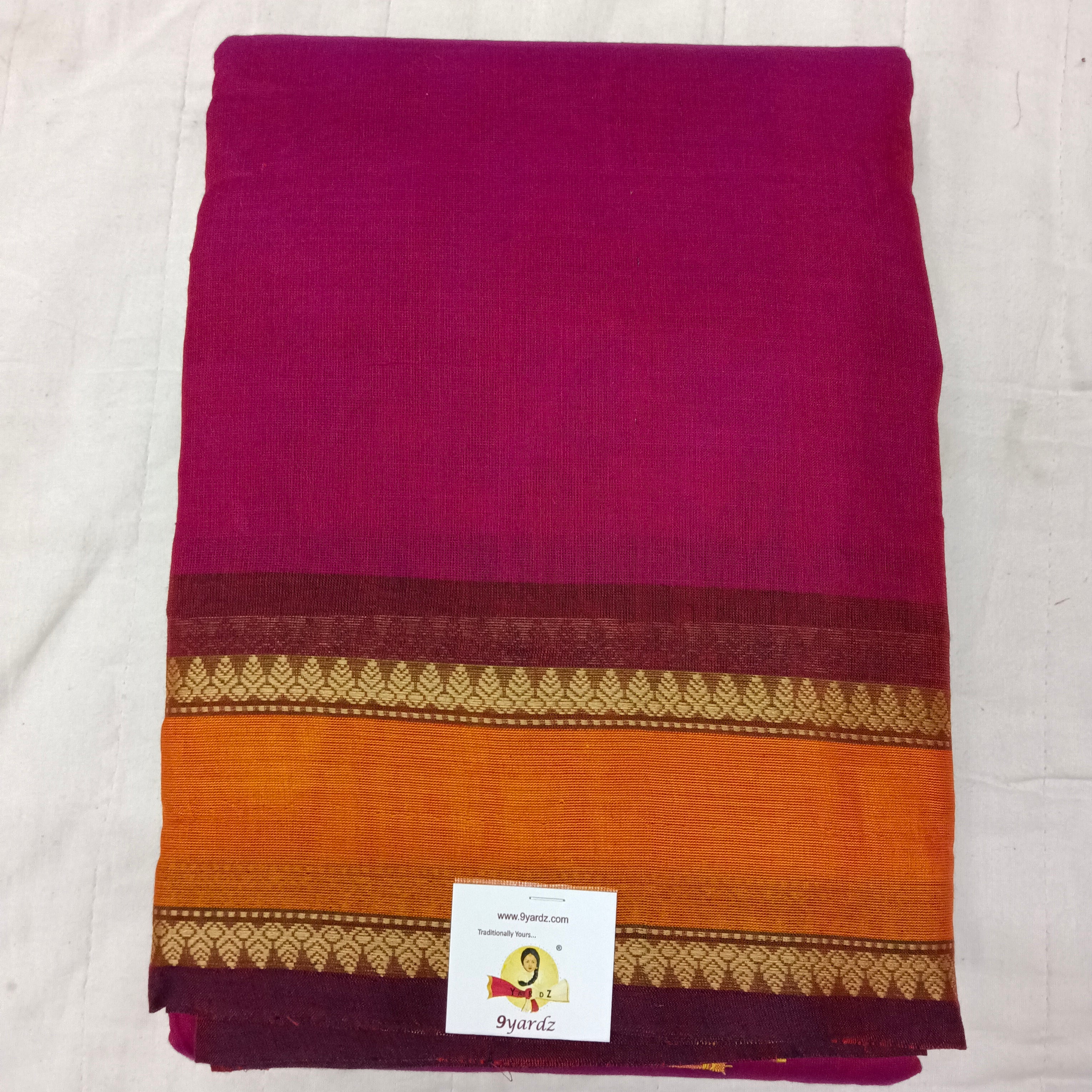 Arupukottai cotton 10 yards madisar