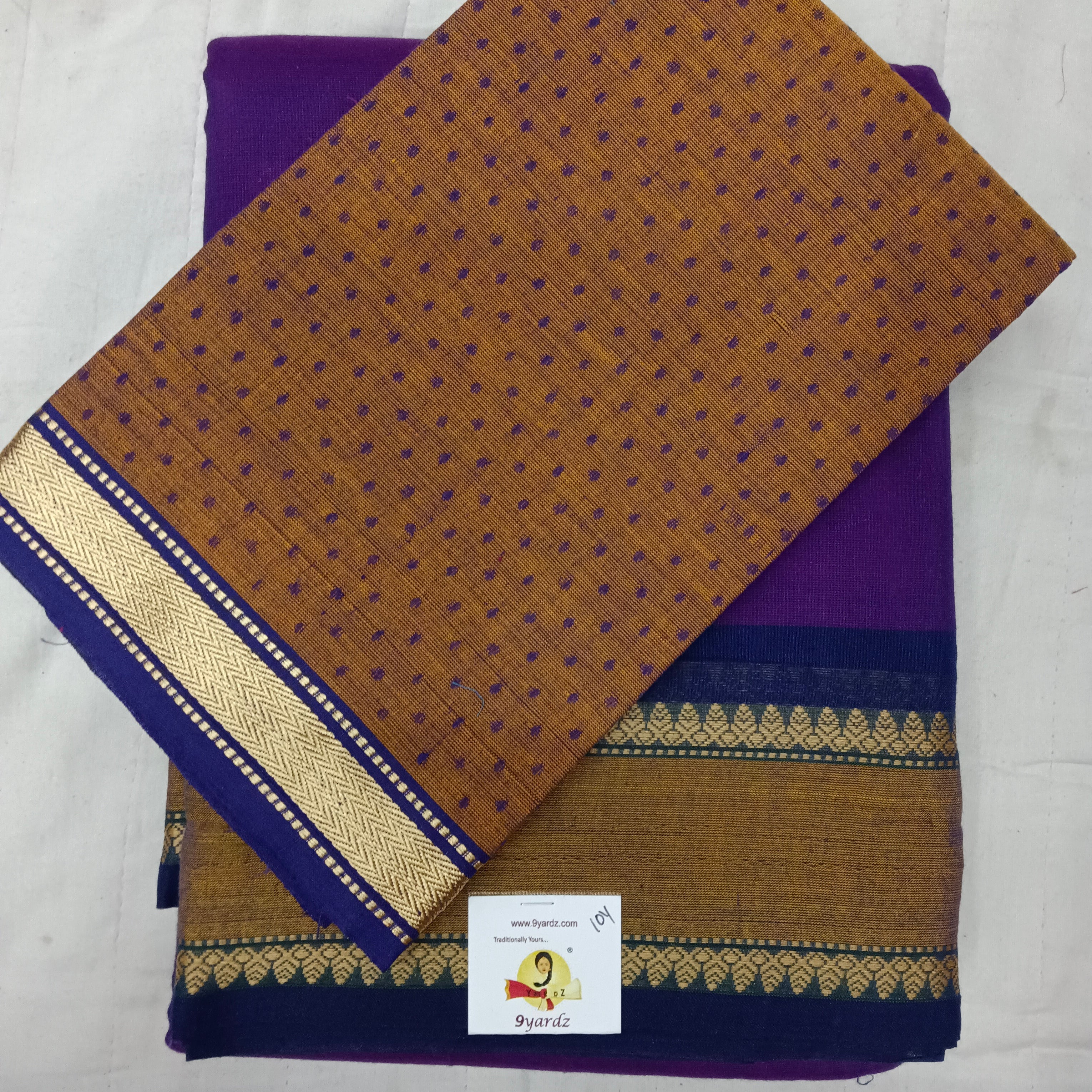 Arupukottai cotton 10 yards madisar