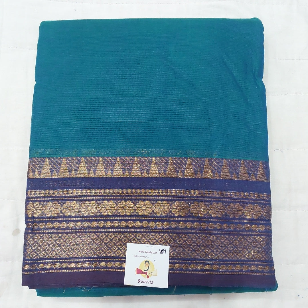 Arupukottai cotton 10 yards madisar
