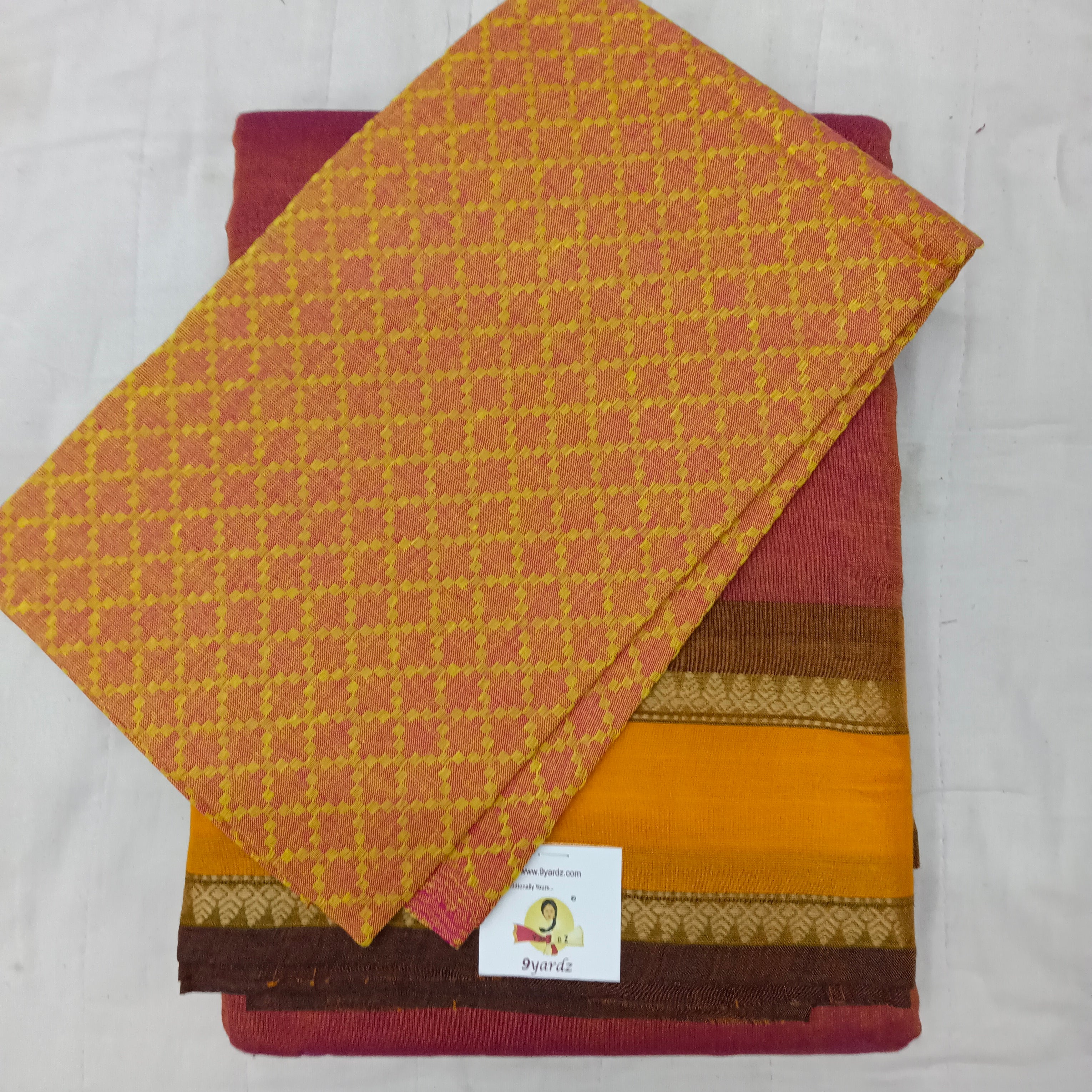 Arupukottai cotton 10 yards madisar