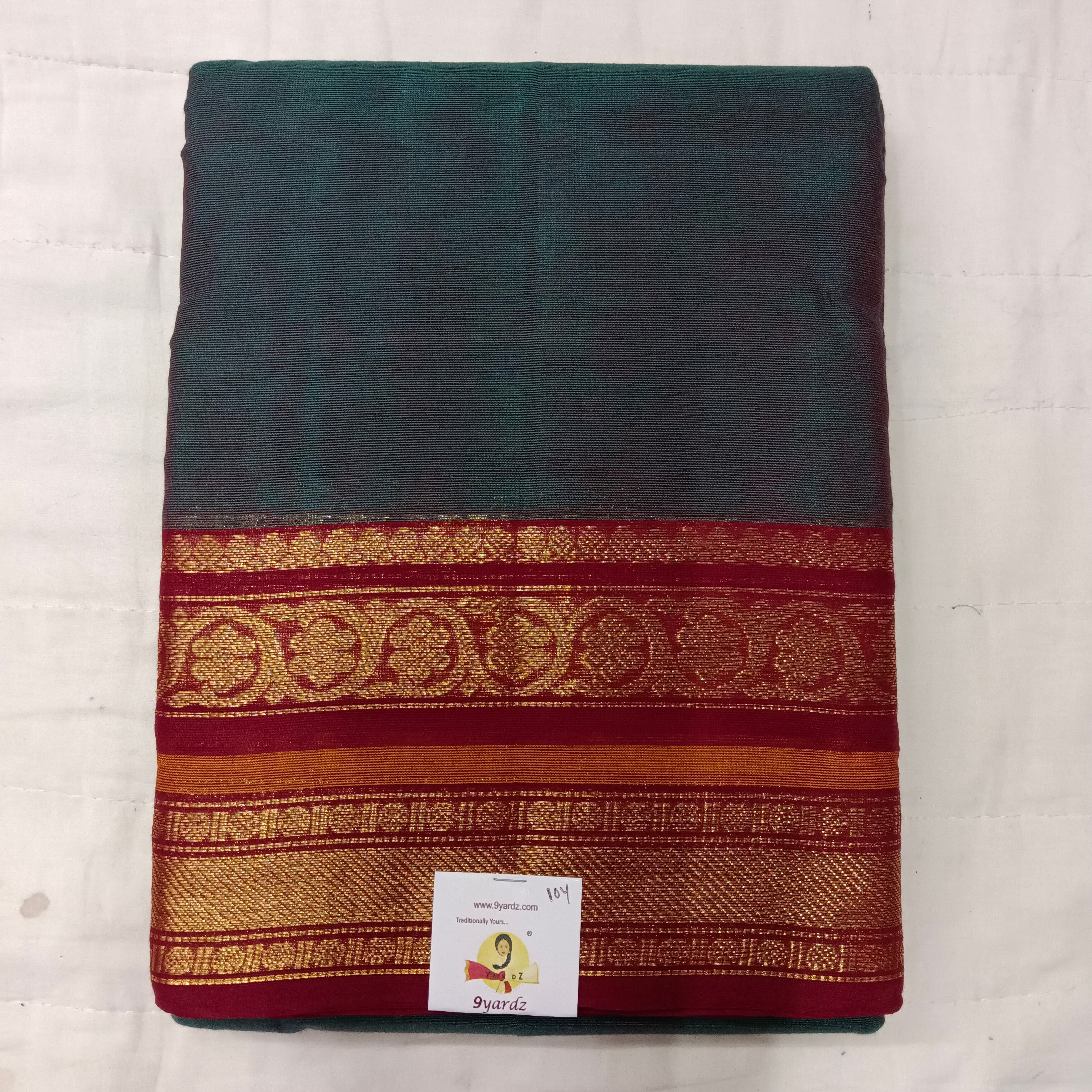 Arupukottai cotton 10 yards madisar