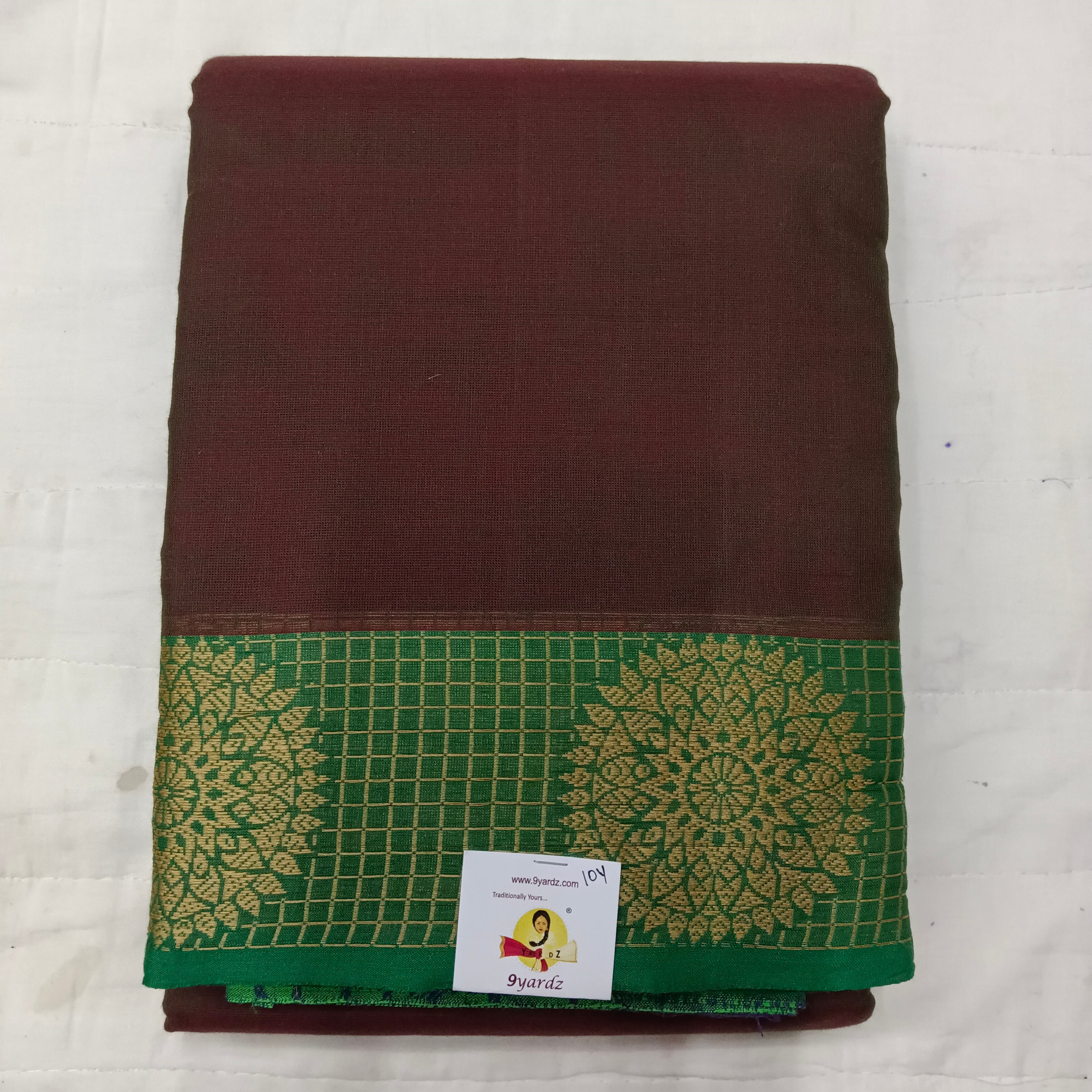 Arupukottai cotton 10 yards madisar