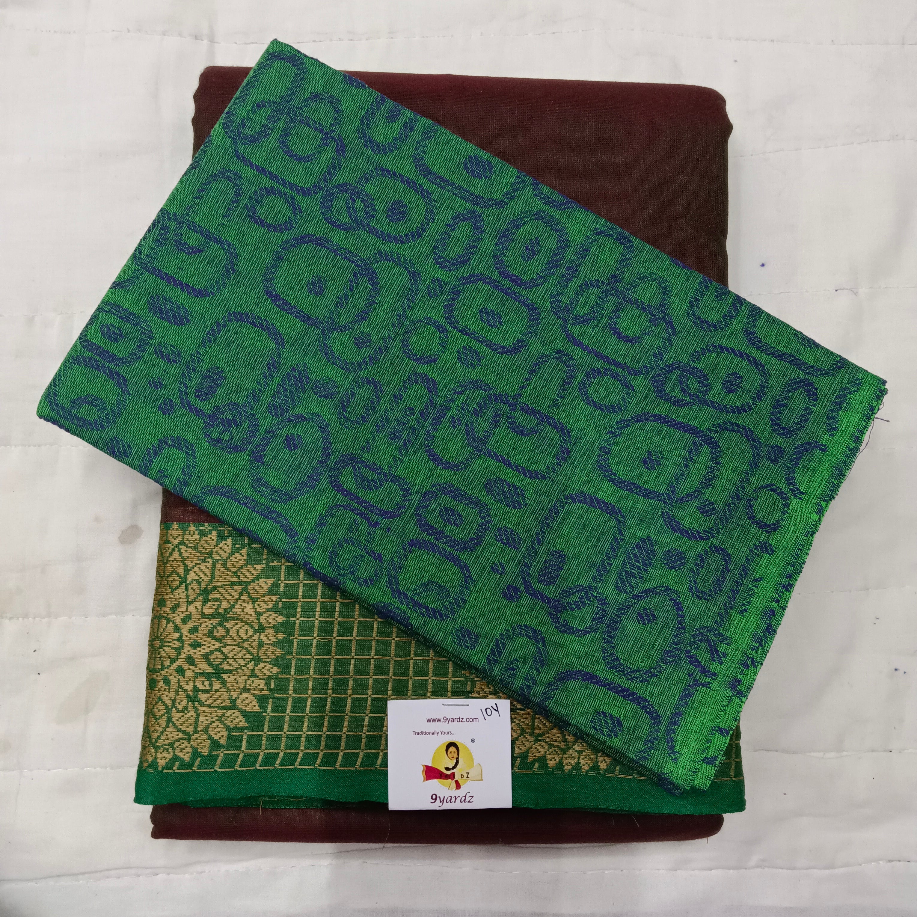 Arupukottai cotton 10 yards madisar