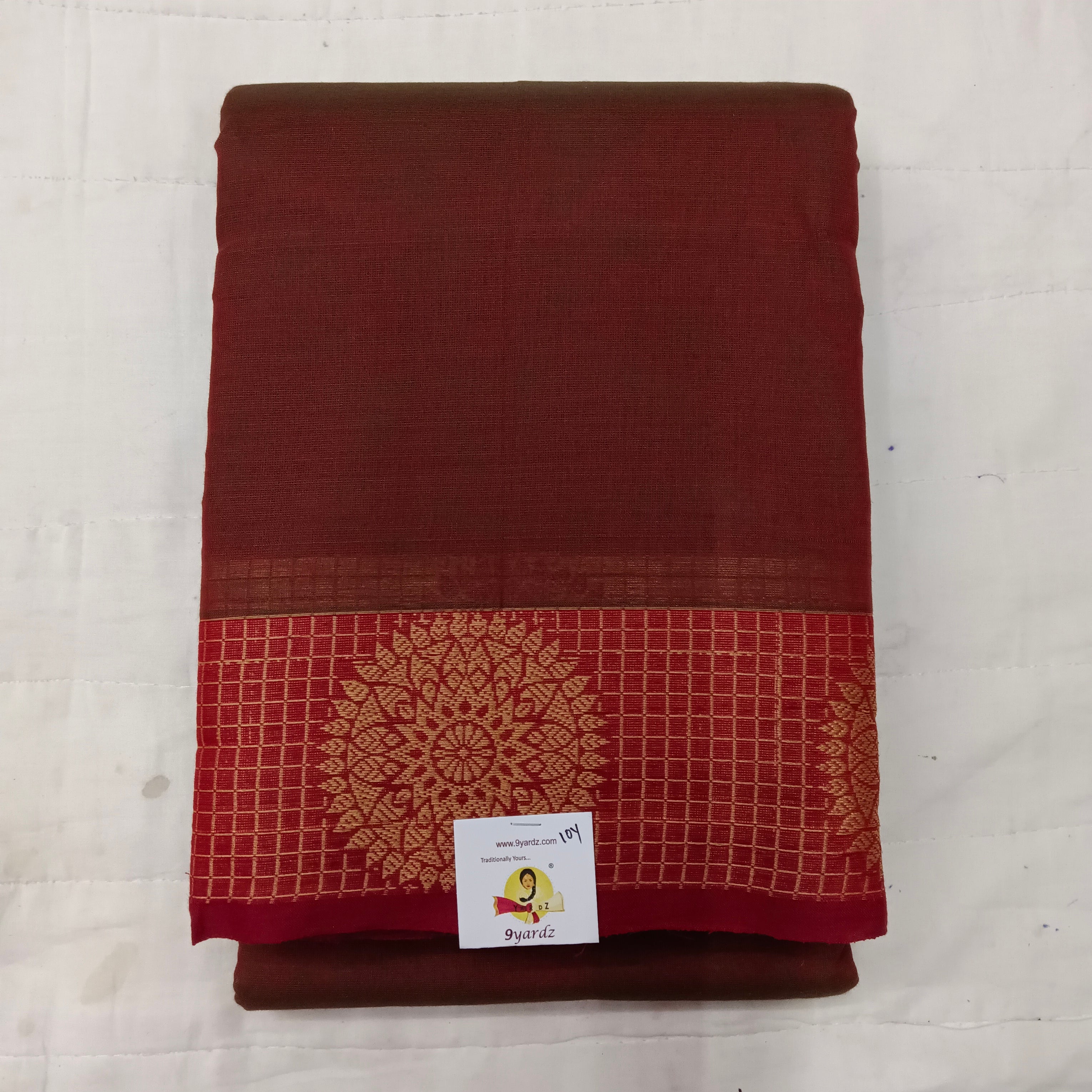 Arupukottai cotton 10 yards madisar