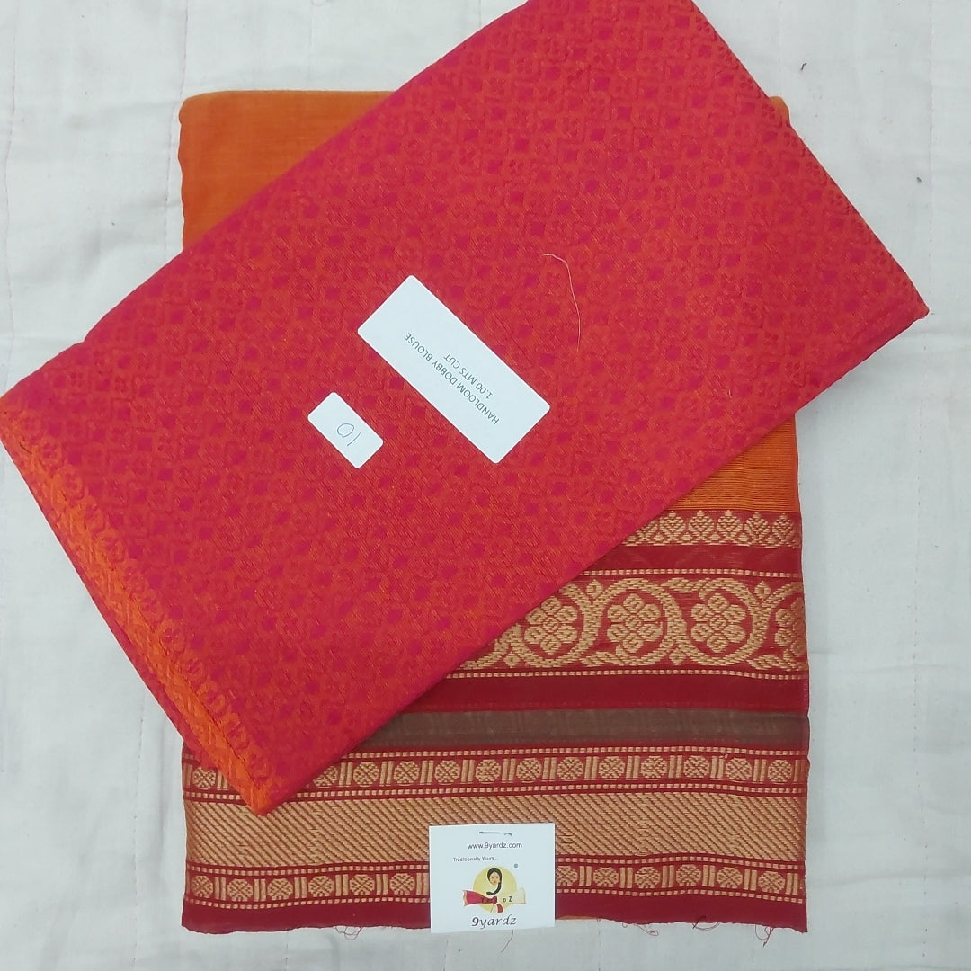 Arupukottai cotton 10 yards madisar