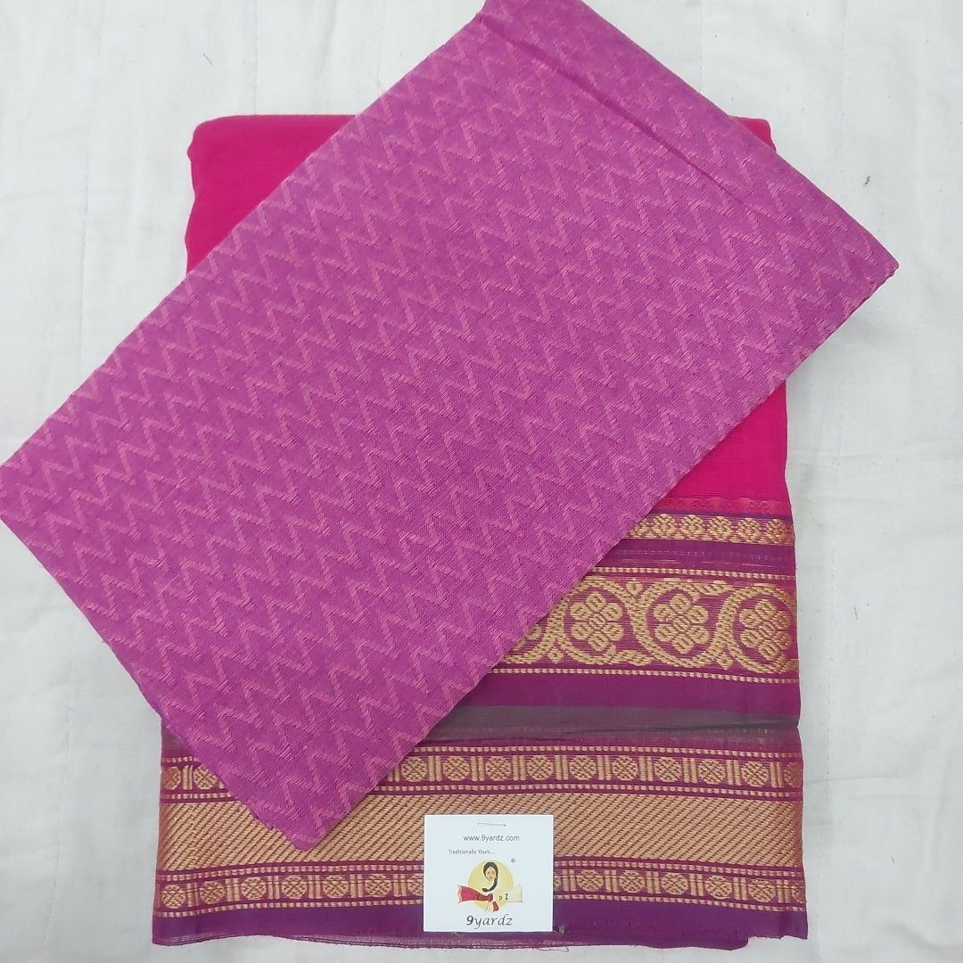 Arupukottai cotton 10 yards madisar