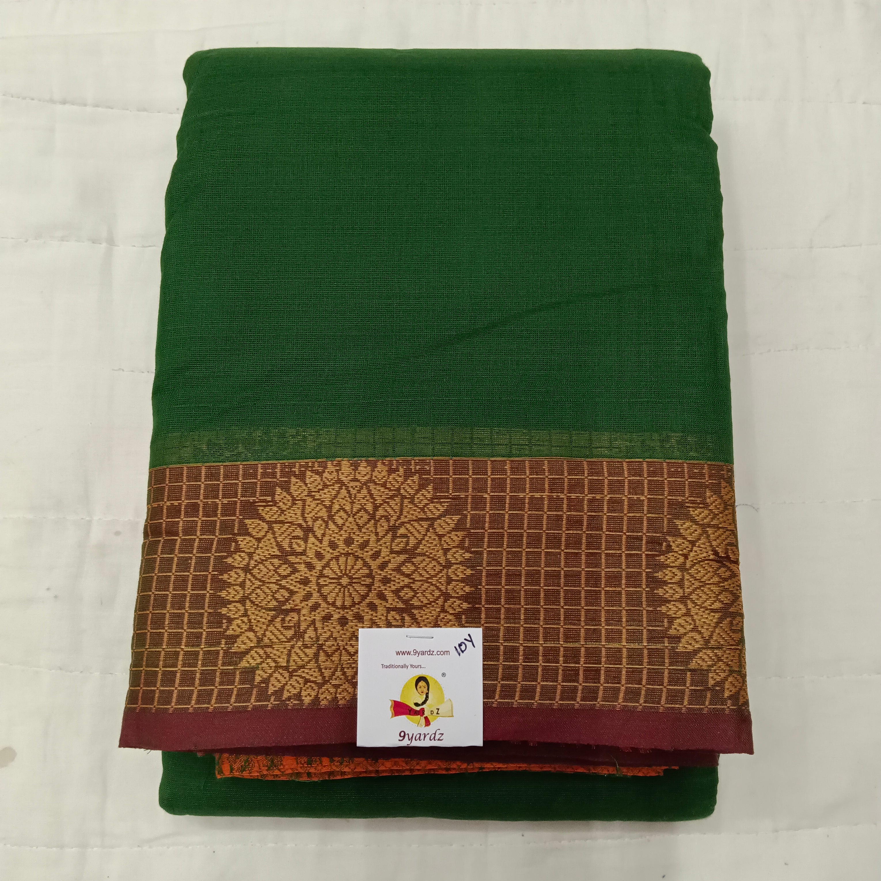 Arupukottai cotton 10 yards madisar