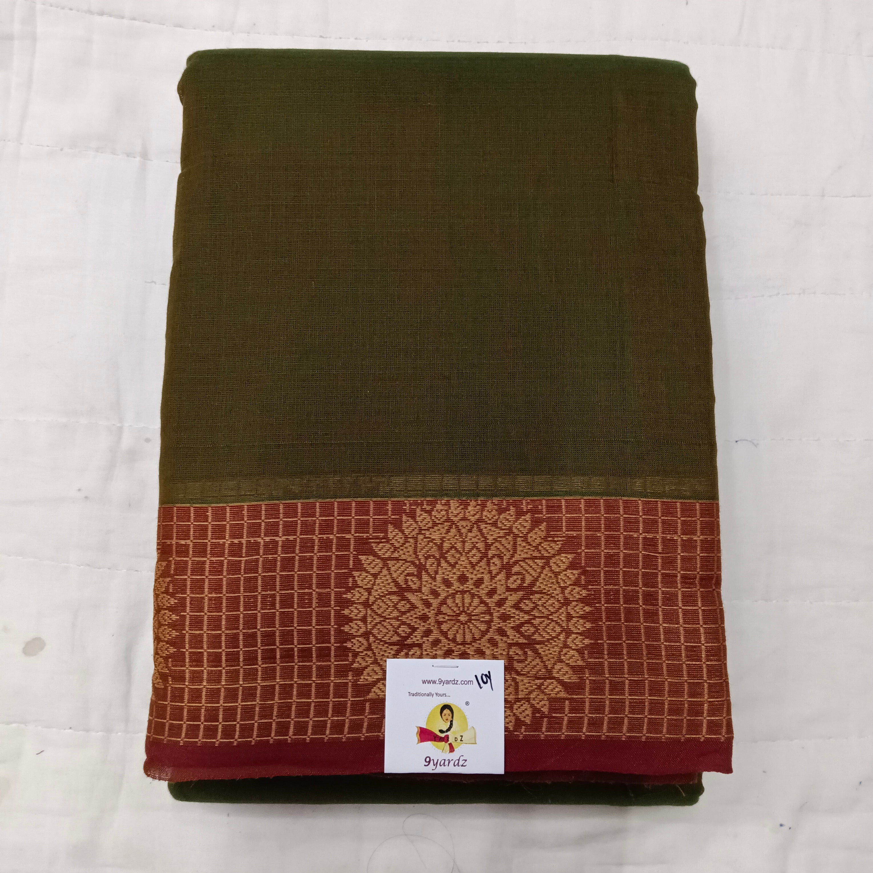 Arupukottai cotton 10 yards madisar