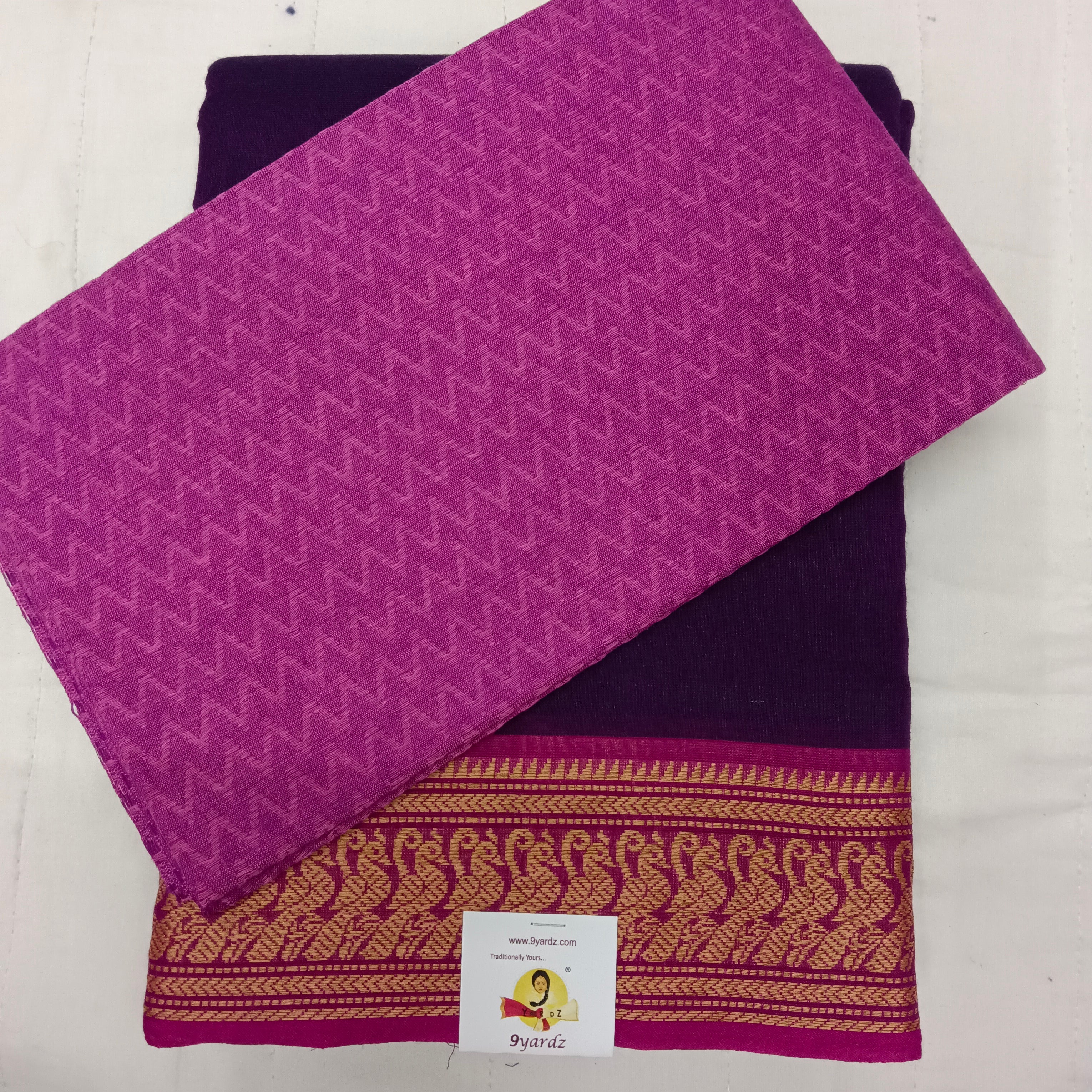 Arupukottai cotton 10 yards madisar