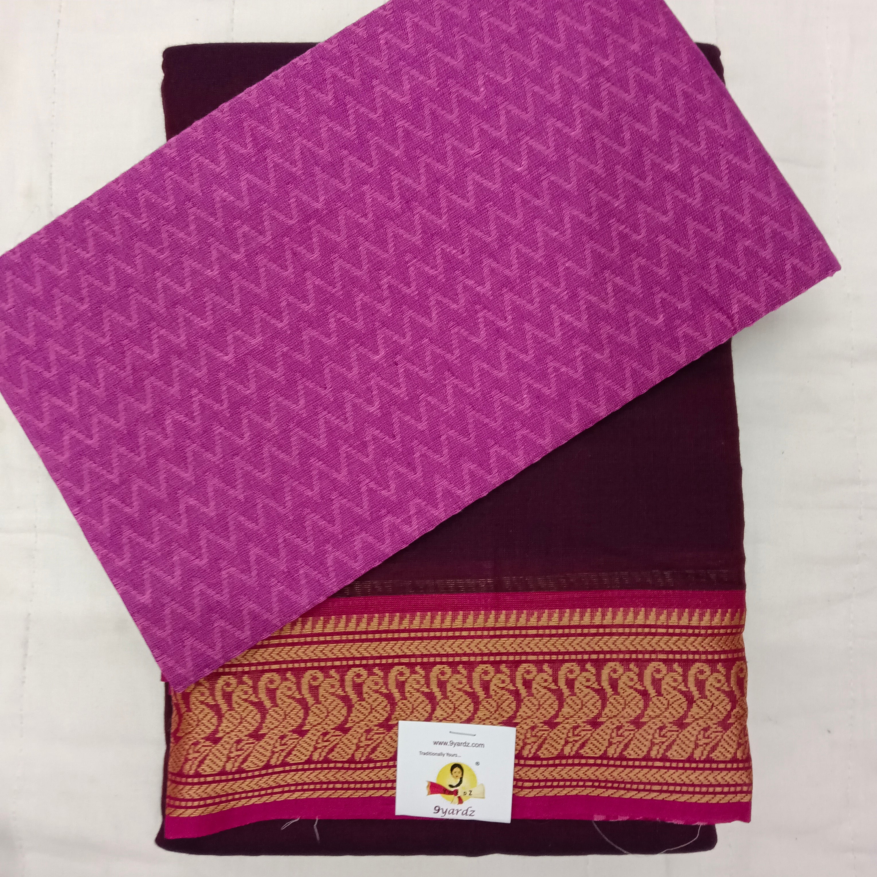 Arupukottai cotton 10 yards madisar