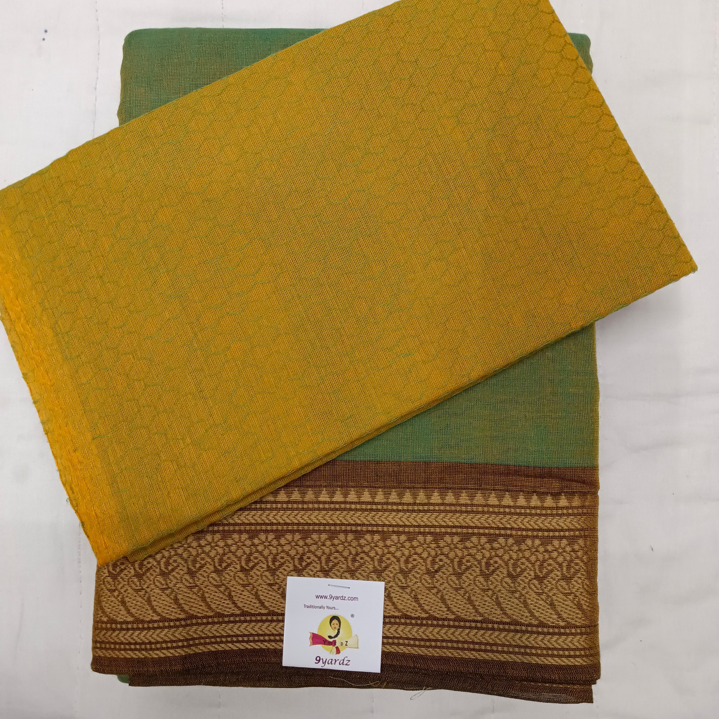 Arupukottai cotton 10 yards madisar