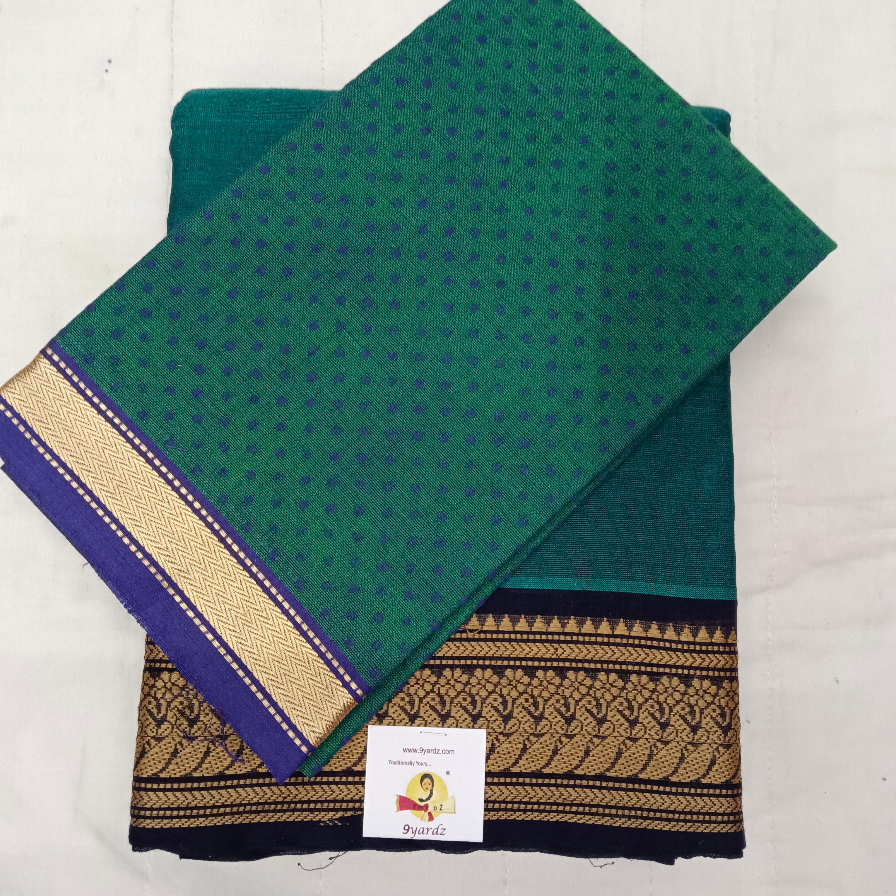 Arupukottai cotton 10 yards madisar