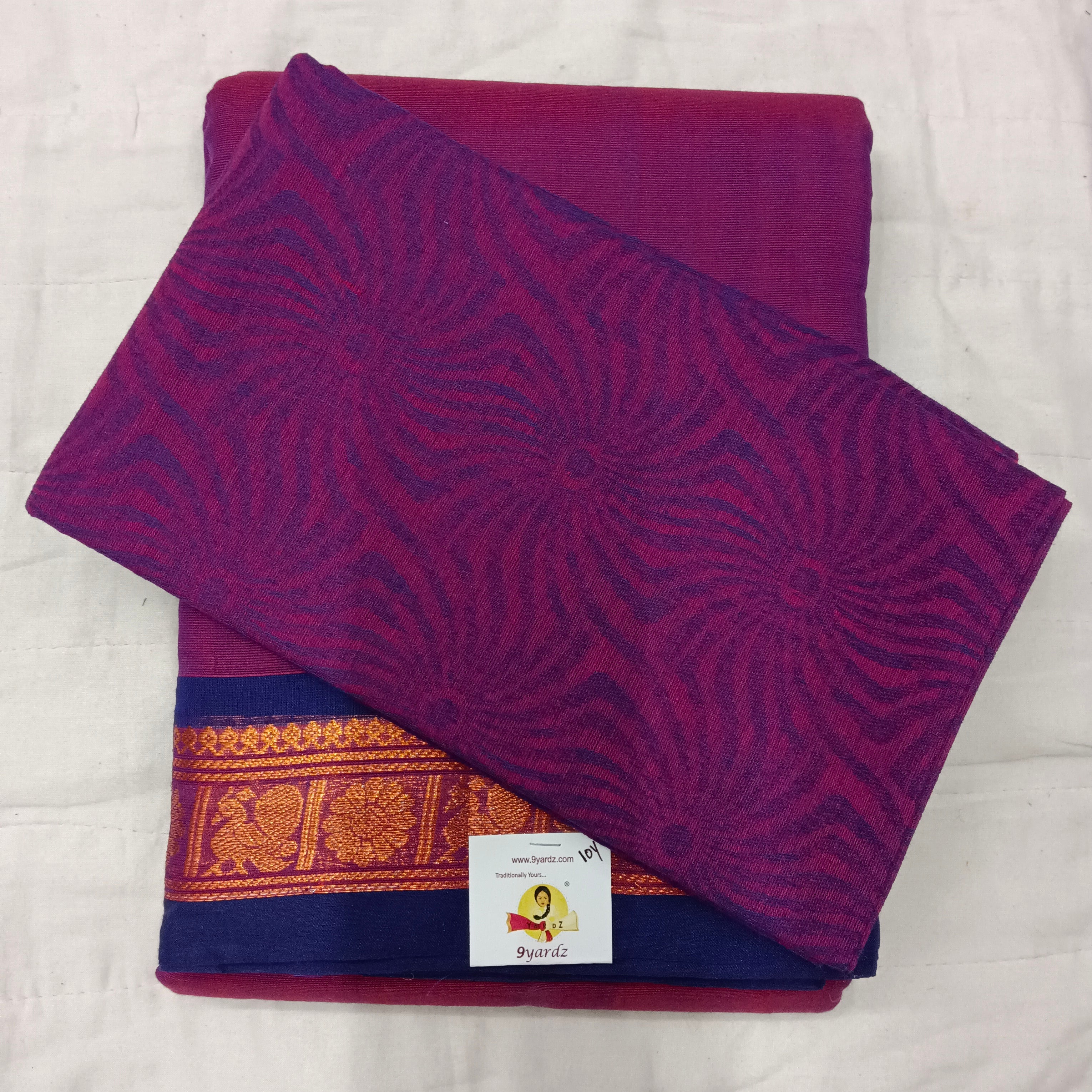 Arupukottai cotton 10 yards madisar