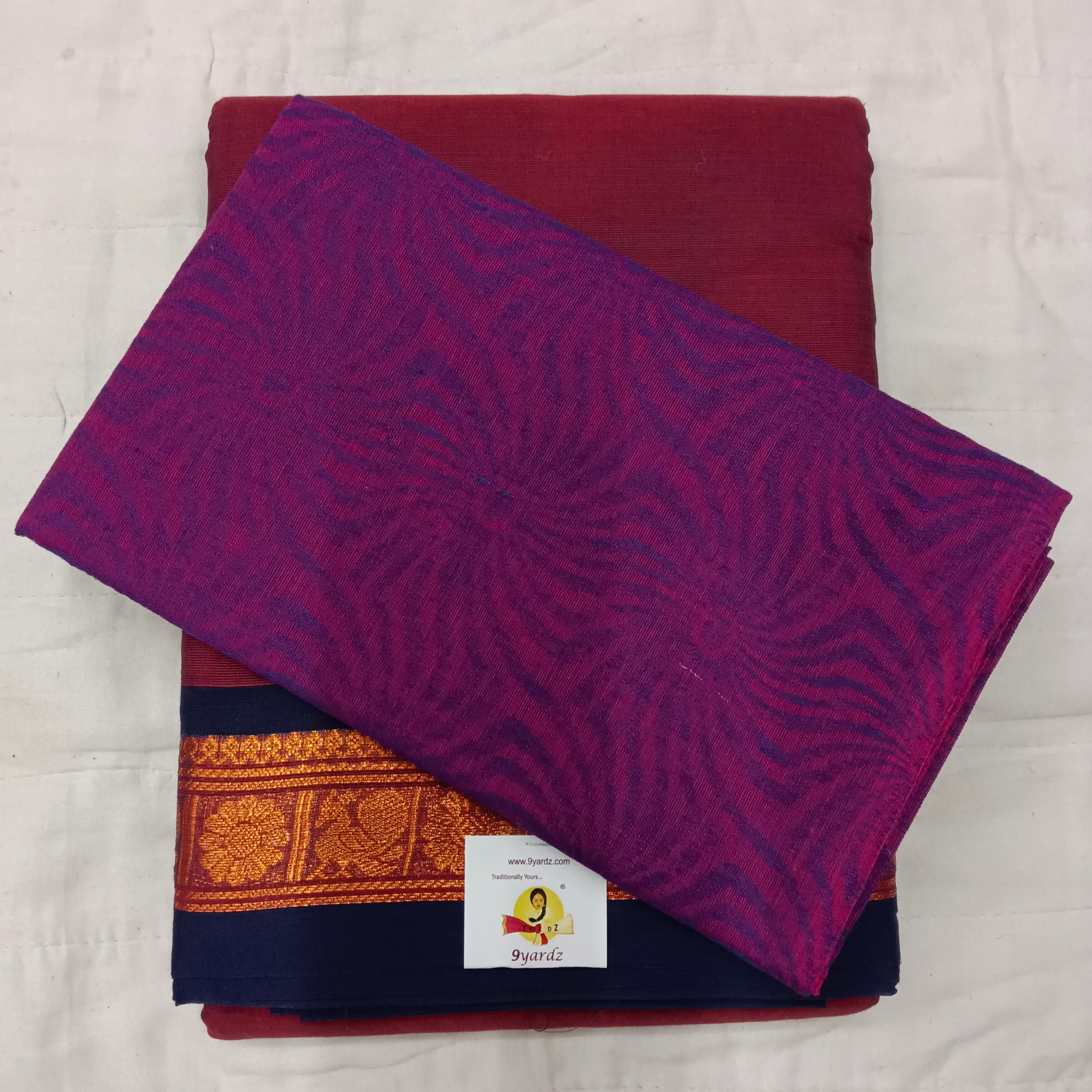 Arupukottai cotton 10 yards madisar