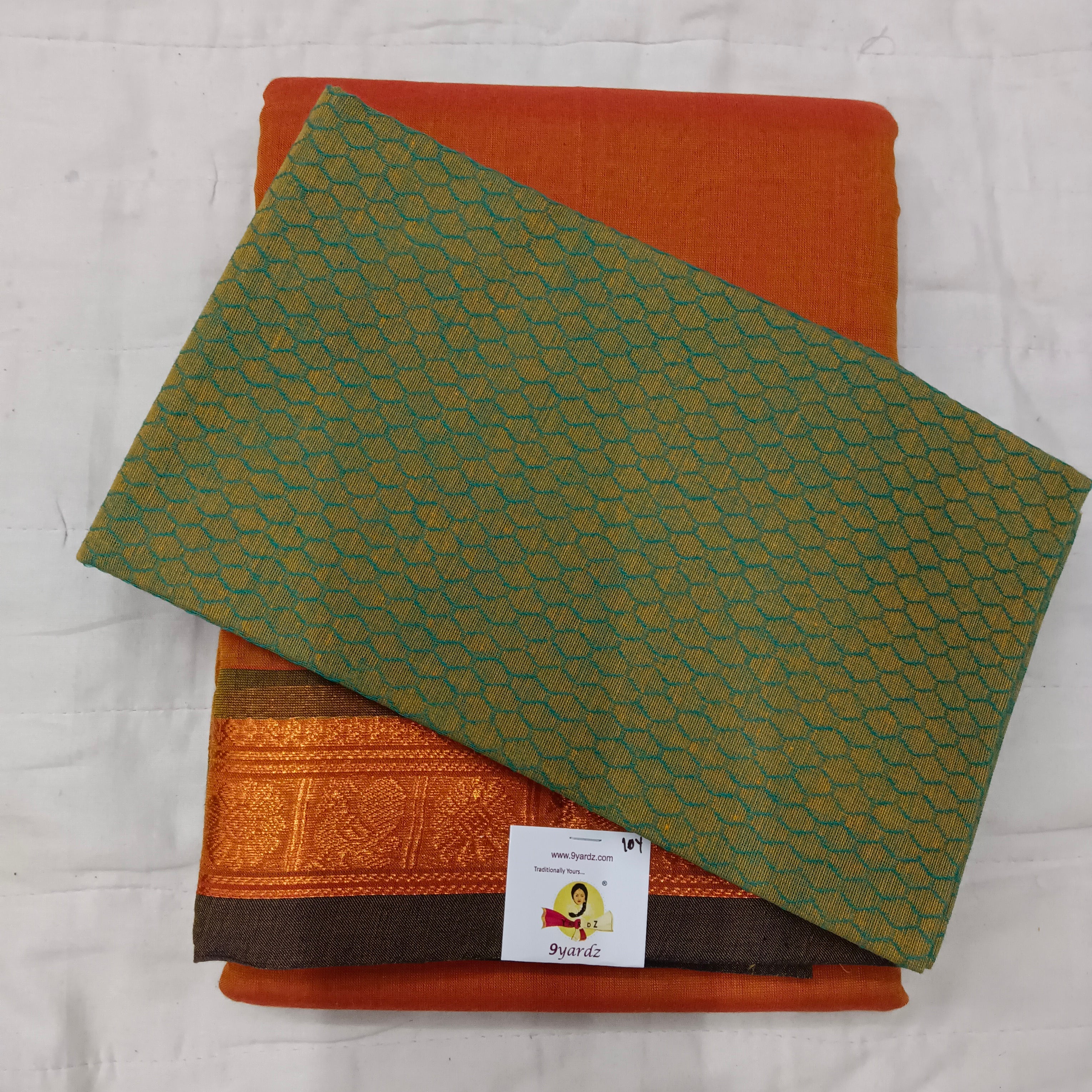 Arupukottai cotton 10 yards madisar