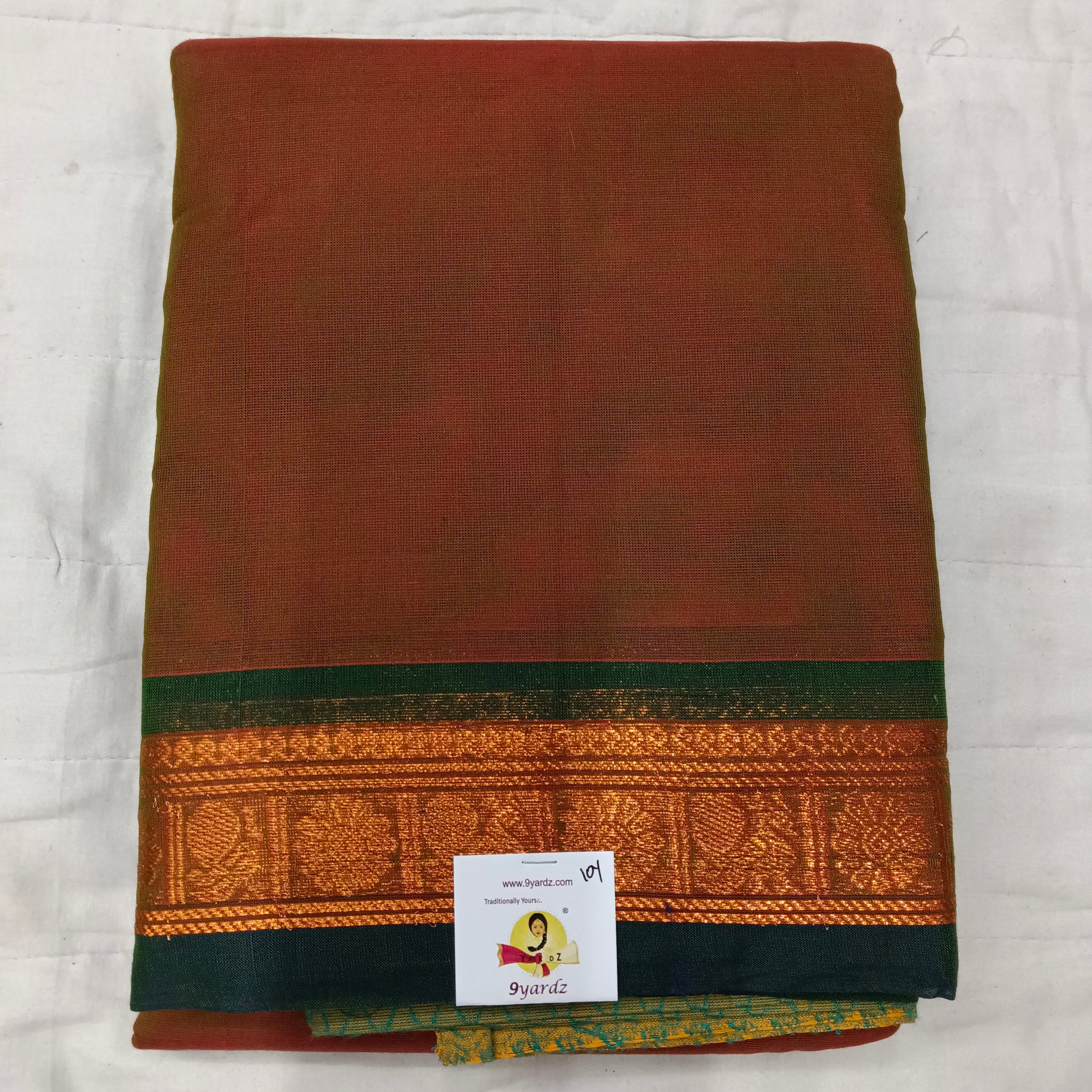 Arupukottai cotton 10 yards madisar