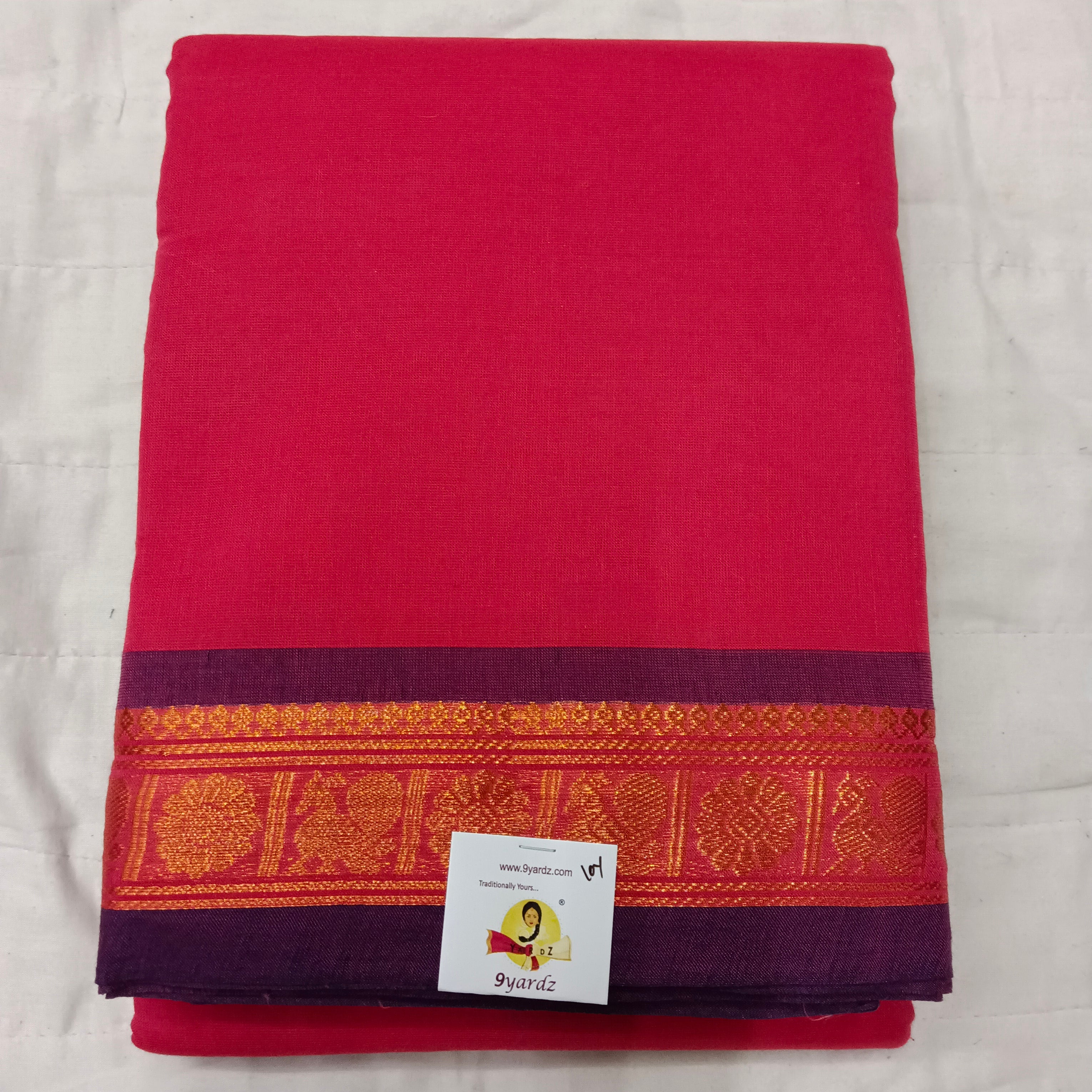 Arupukottai cotton 10 yards madisar