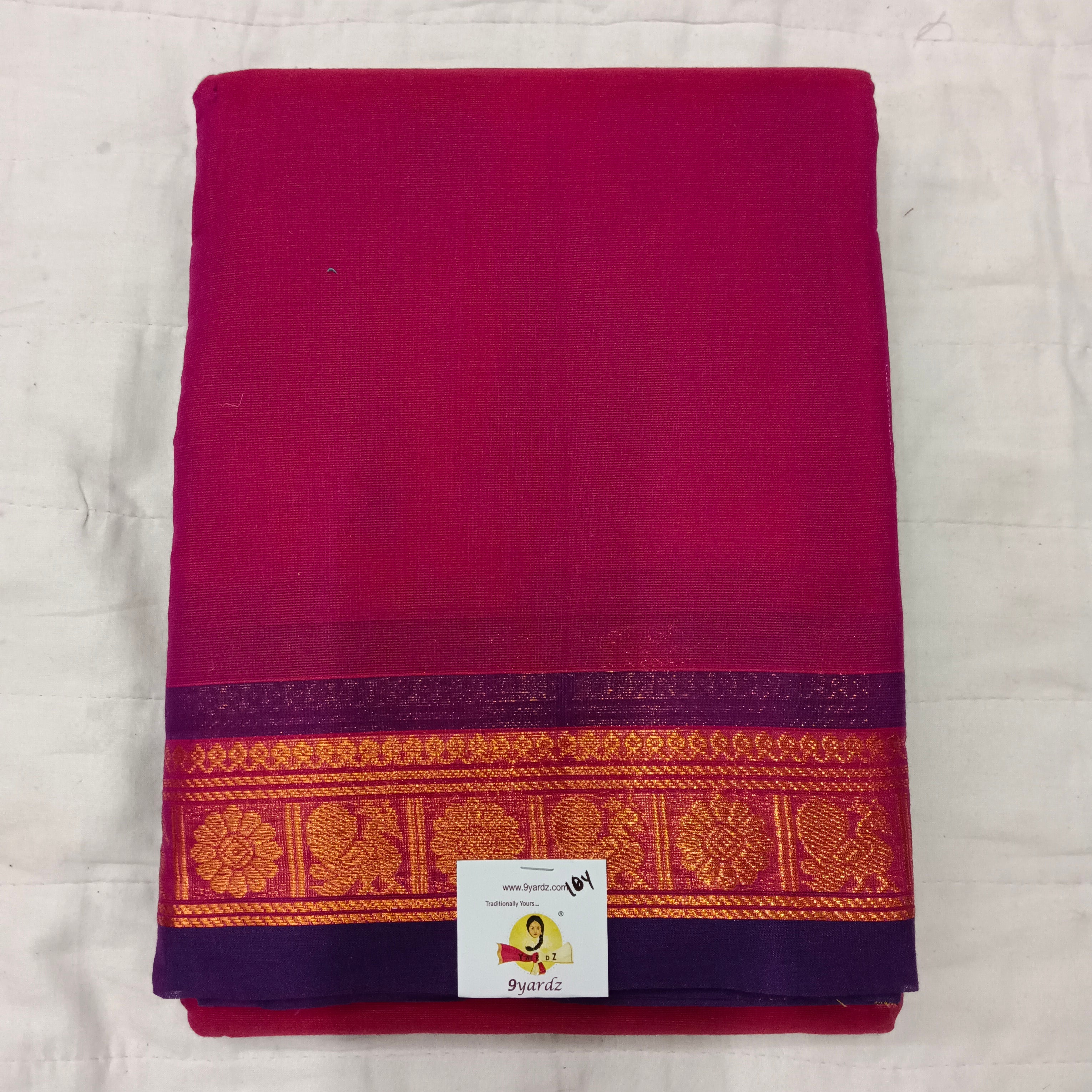 Arupukottai cotton 10 yards madisar