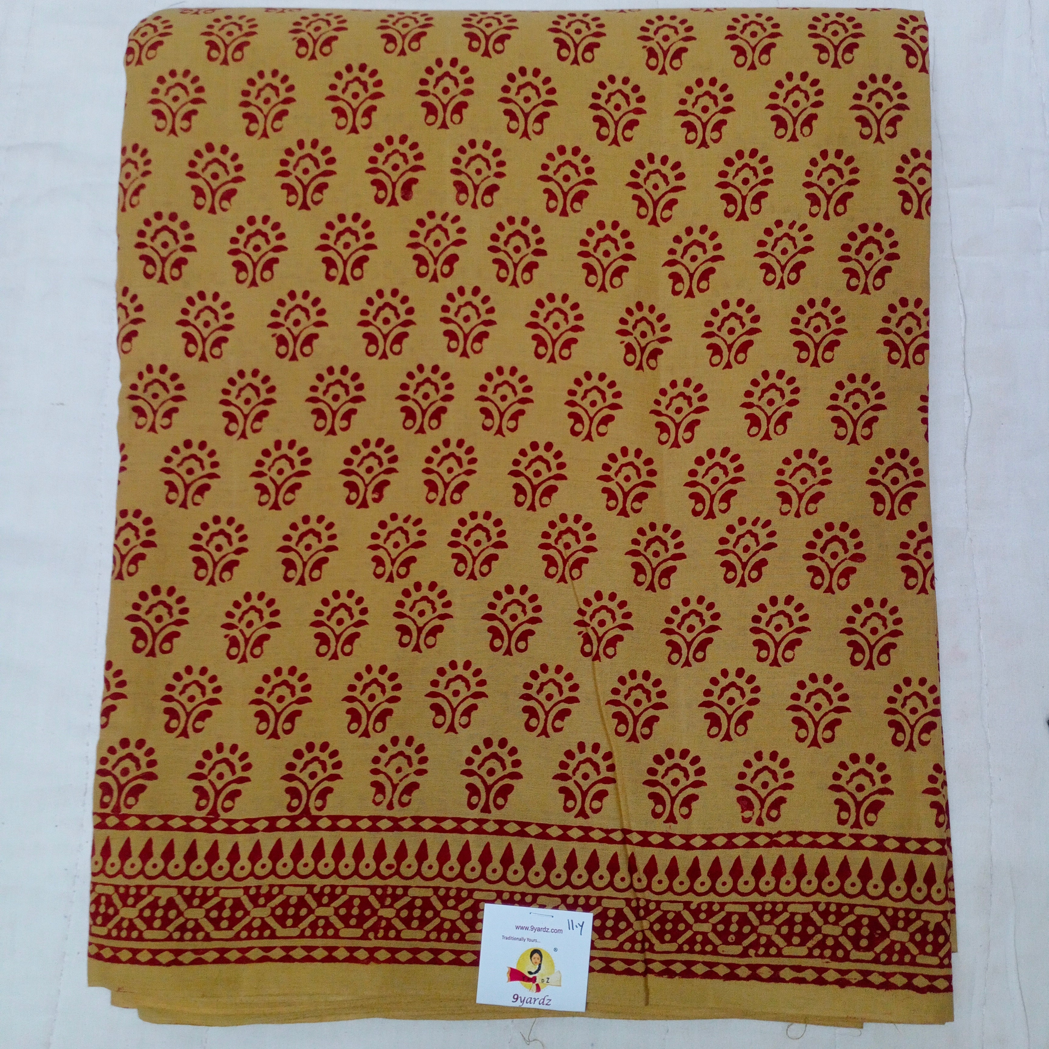 Baag/soft cotton Madisar 11 yards