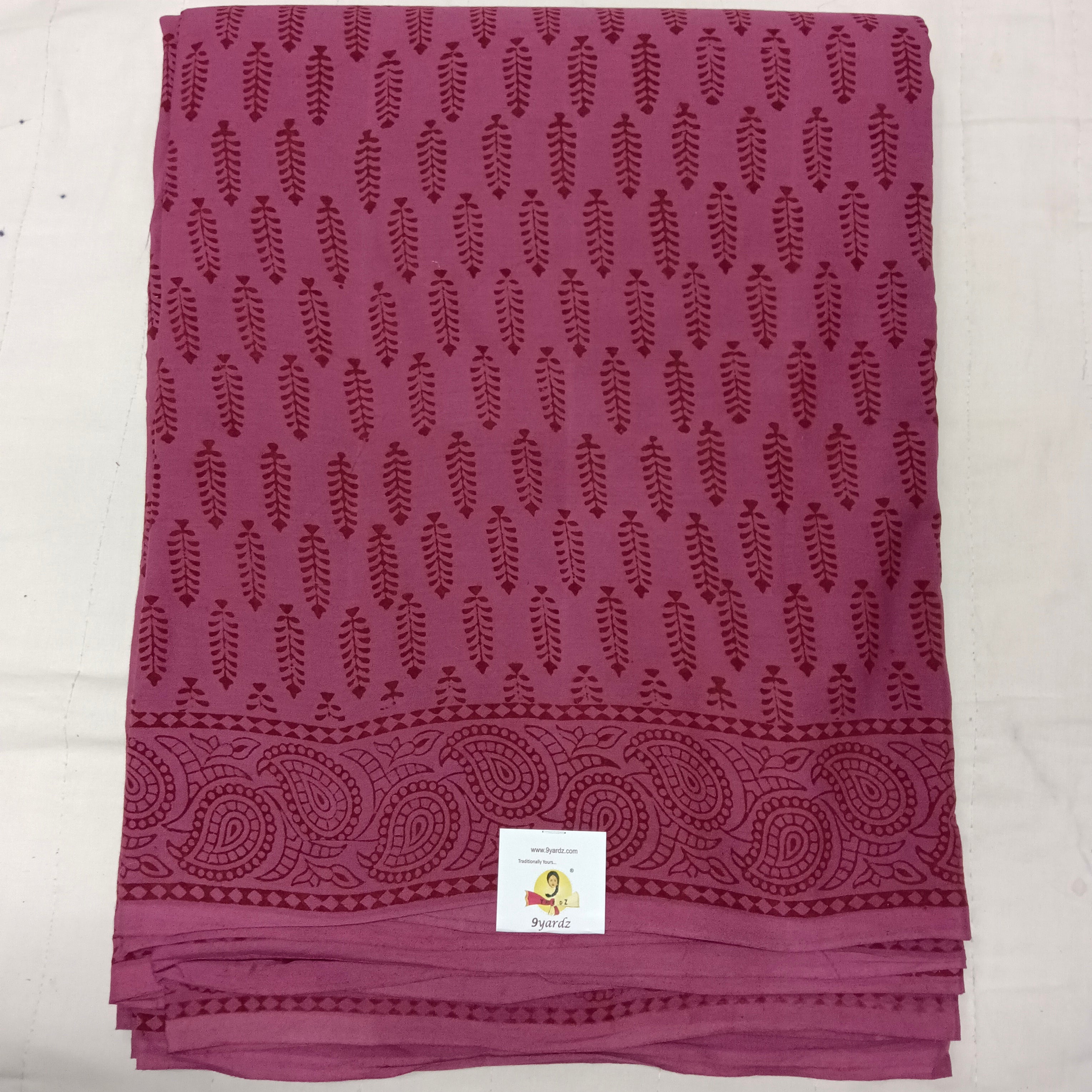 Baag/soft cotton Madisar 11 yards