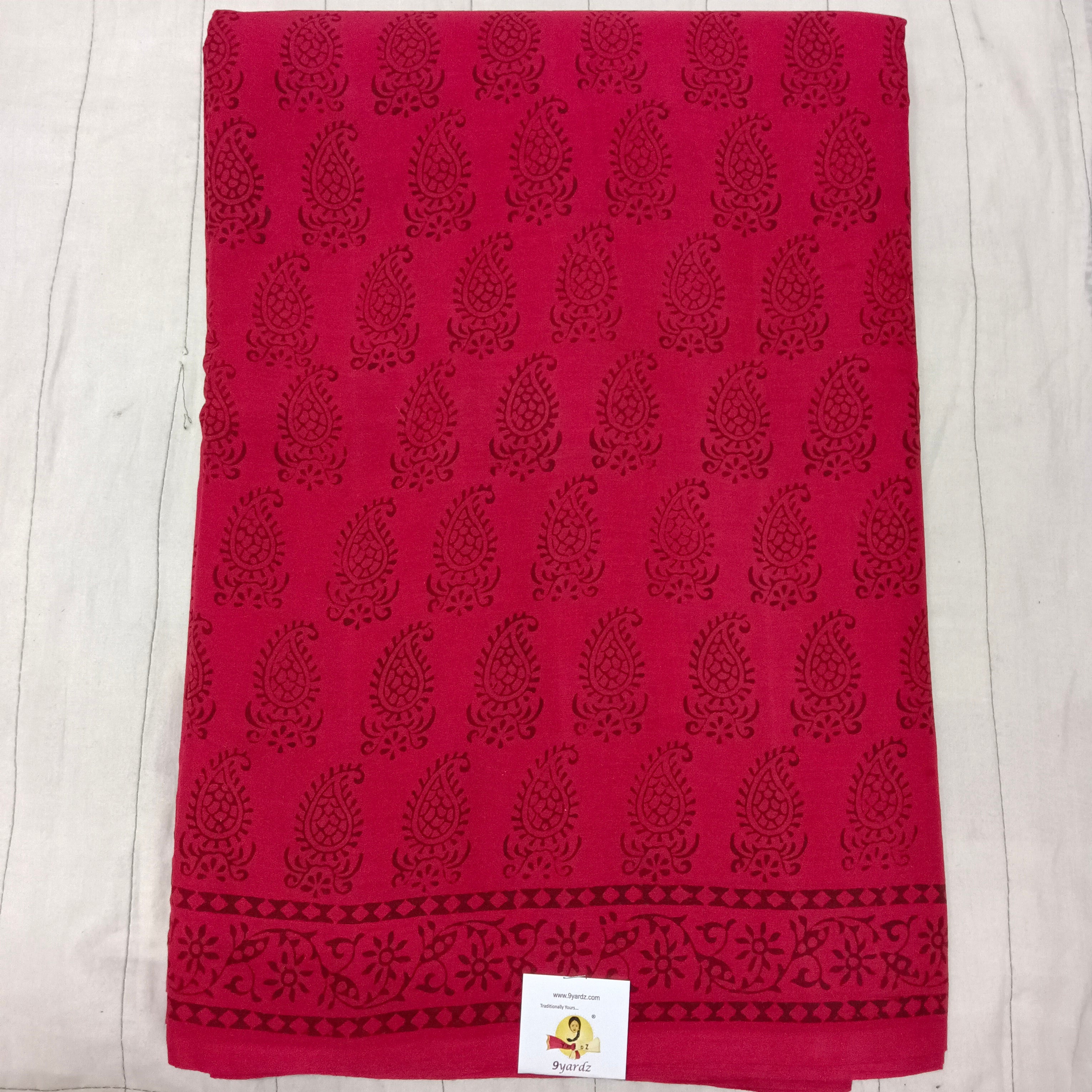 Baag/soft cotton Madisar 11 yards