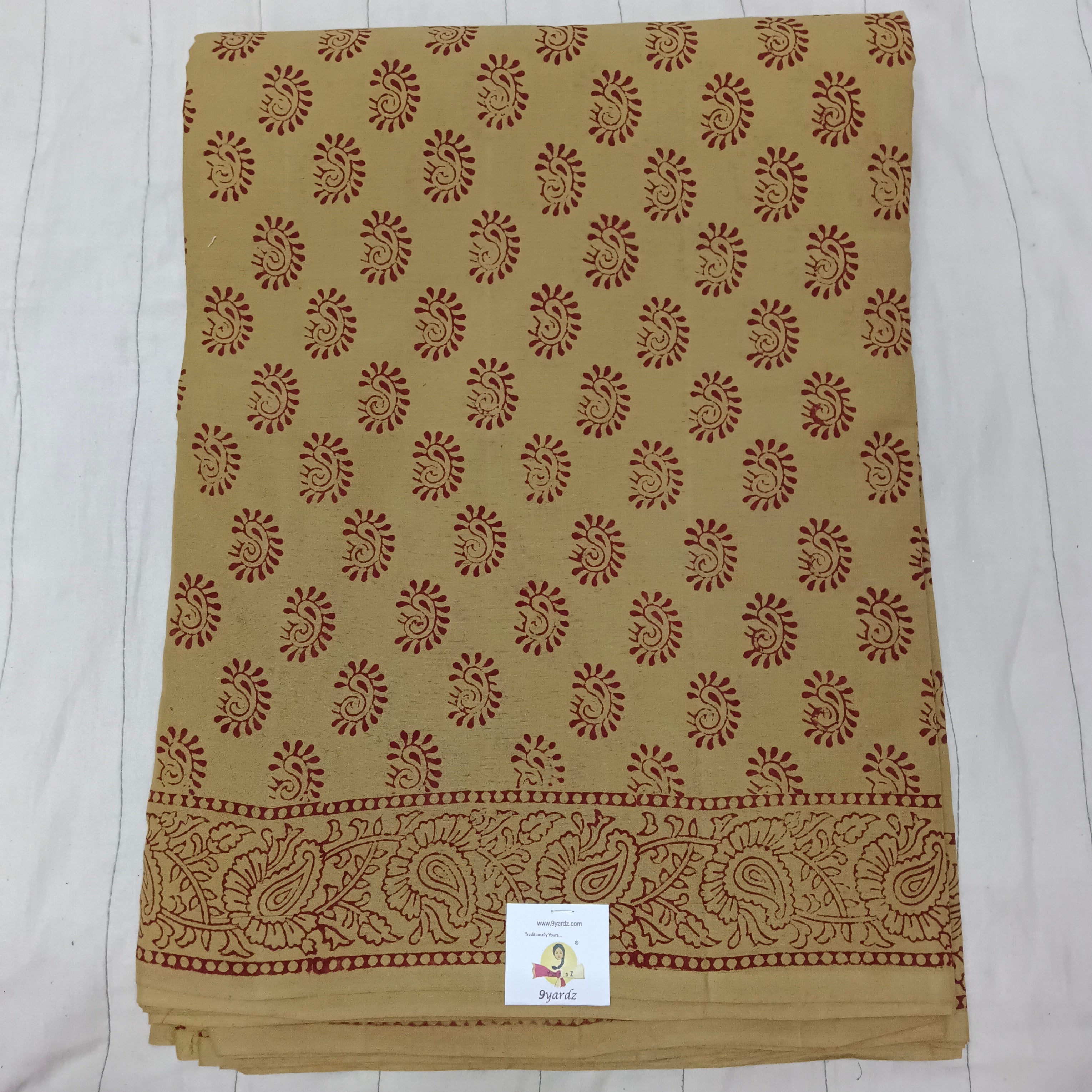 Baag/soft cotton Madisar 11 yards