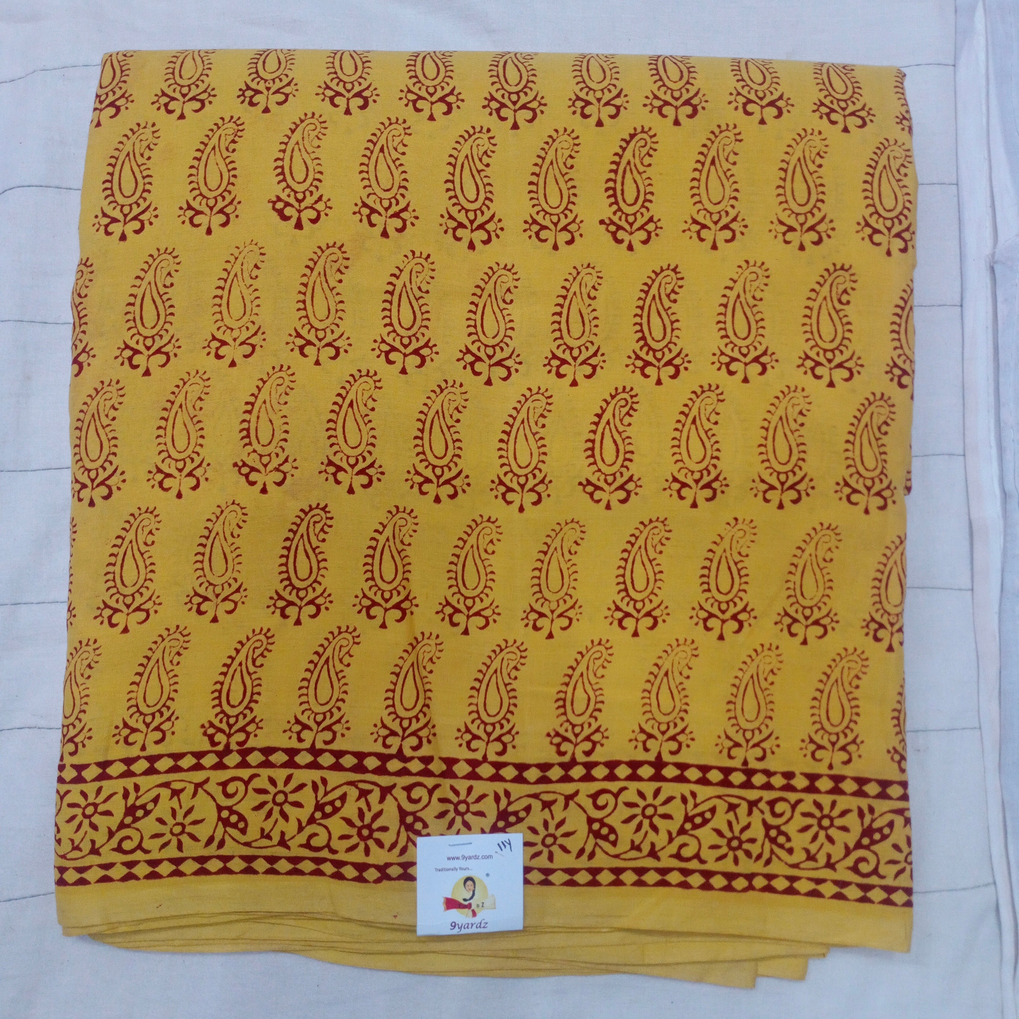 Baag/soft cotton Madisar 11 yards